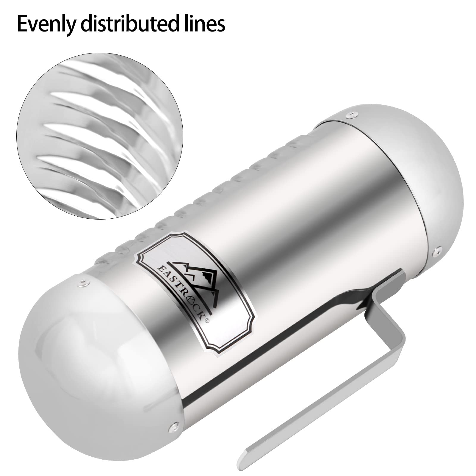 Eastrock Guiro Instrument Professional Stainless Steel Guiro Instrument Puerto Rico Latin Percussion Instrument Guiros With Scra