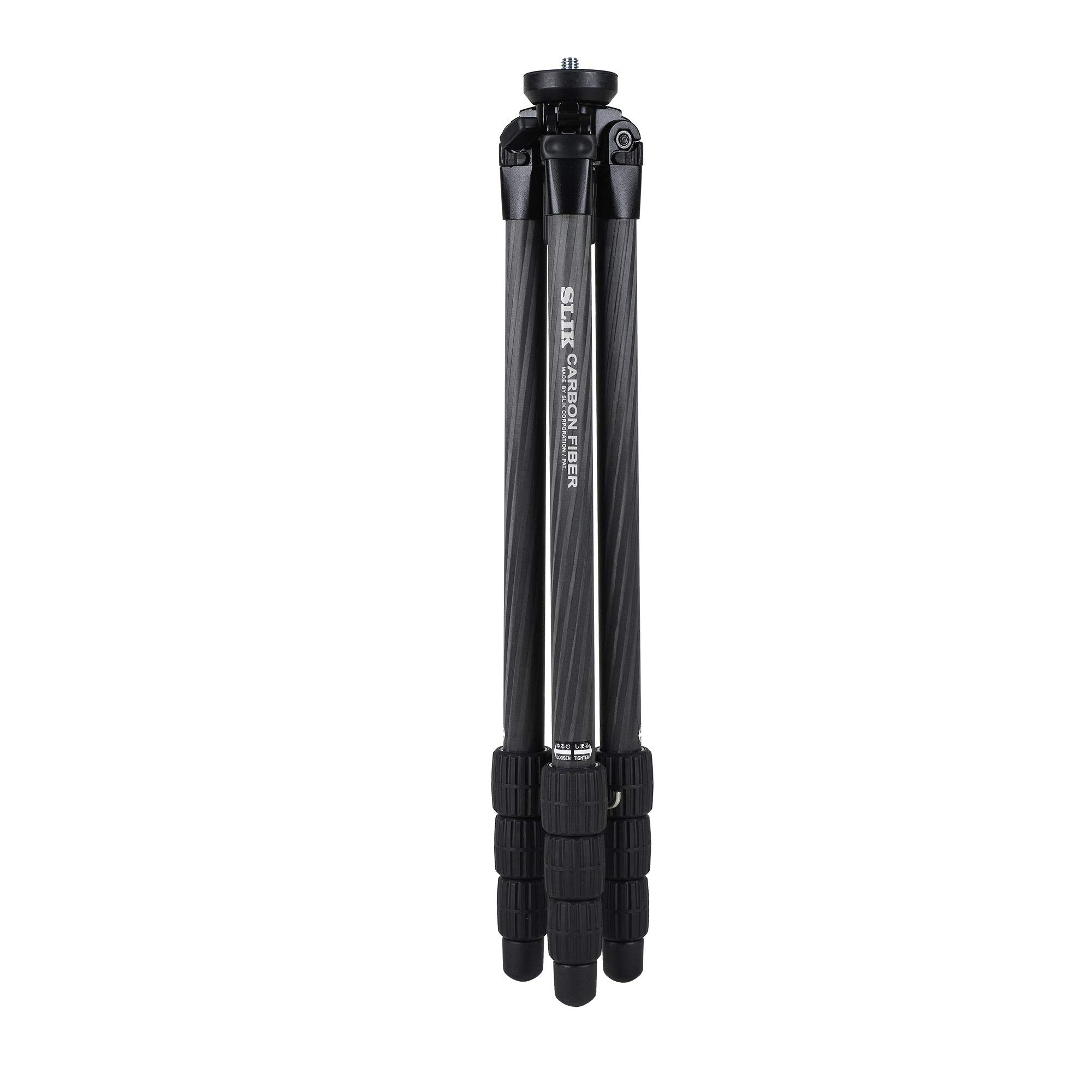 Slik Pro Cf 634 4 Section 64' Carbon Fiber Tripod Black (611 895)