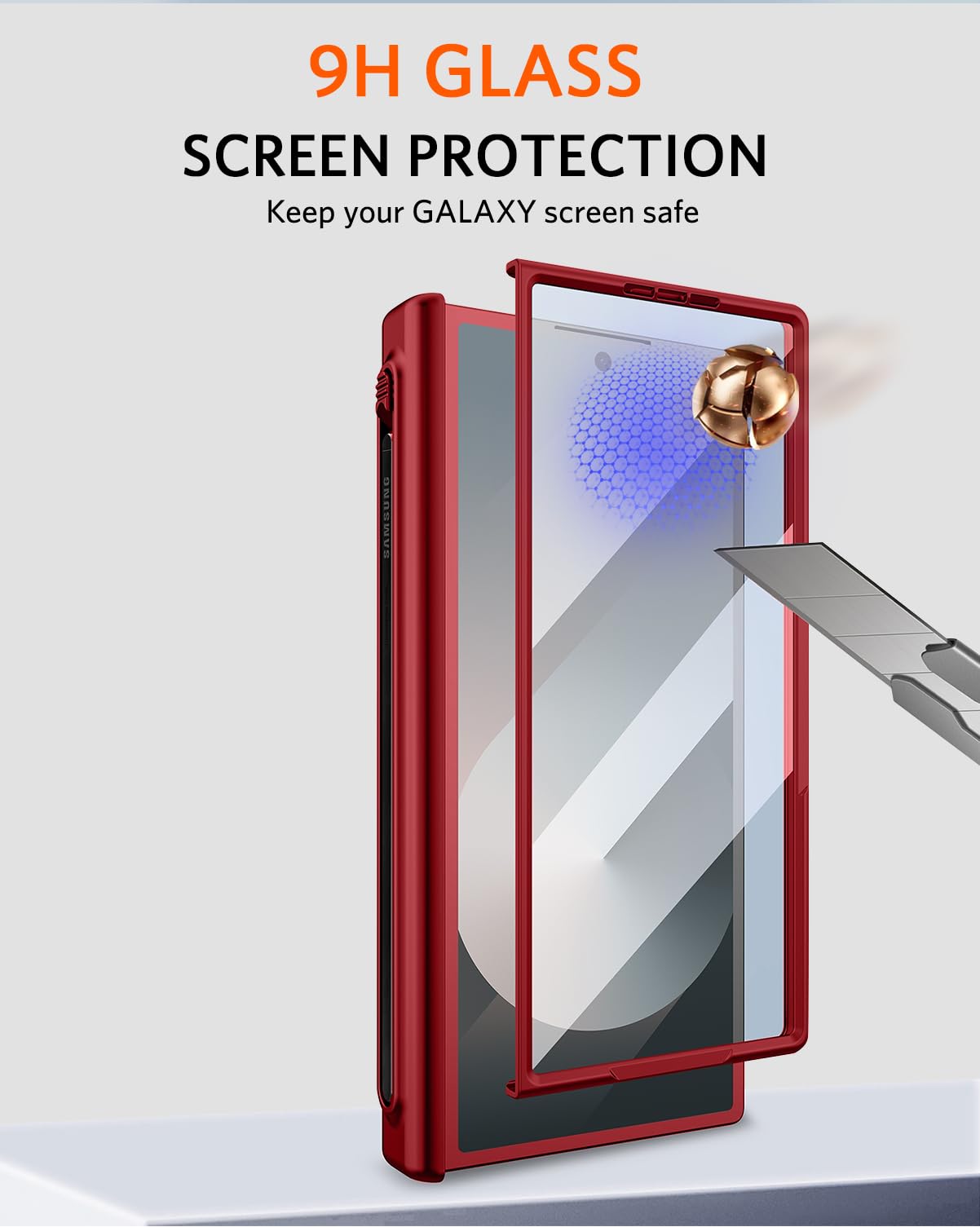 Ninki For Samsung Galaxy Z Fold 6 Case With Screen Protector & Pen Stylus Slot,Shockproof Full Hinge Protection Slim Cover For S