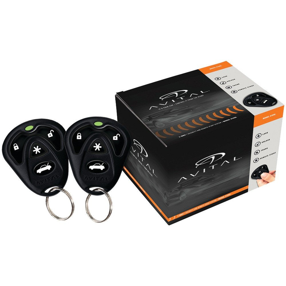Avital 5105L Remote Start And Security System With 1 Way Remote