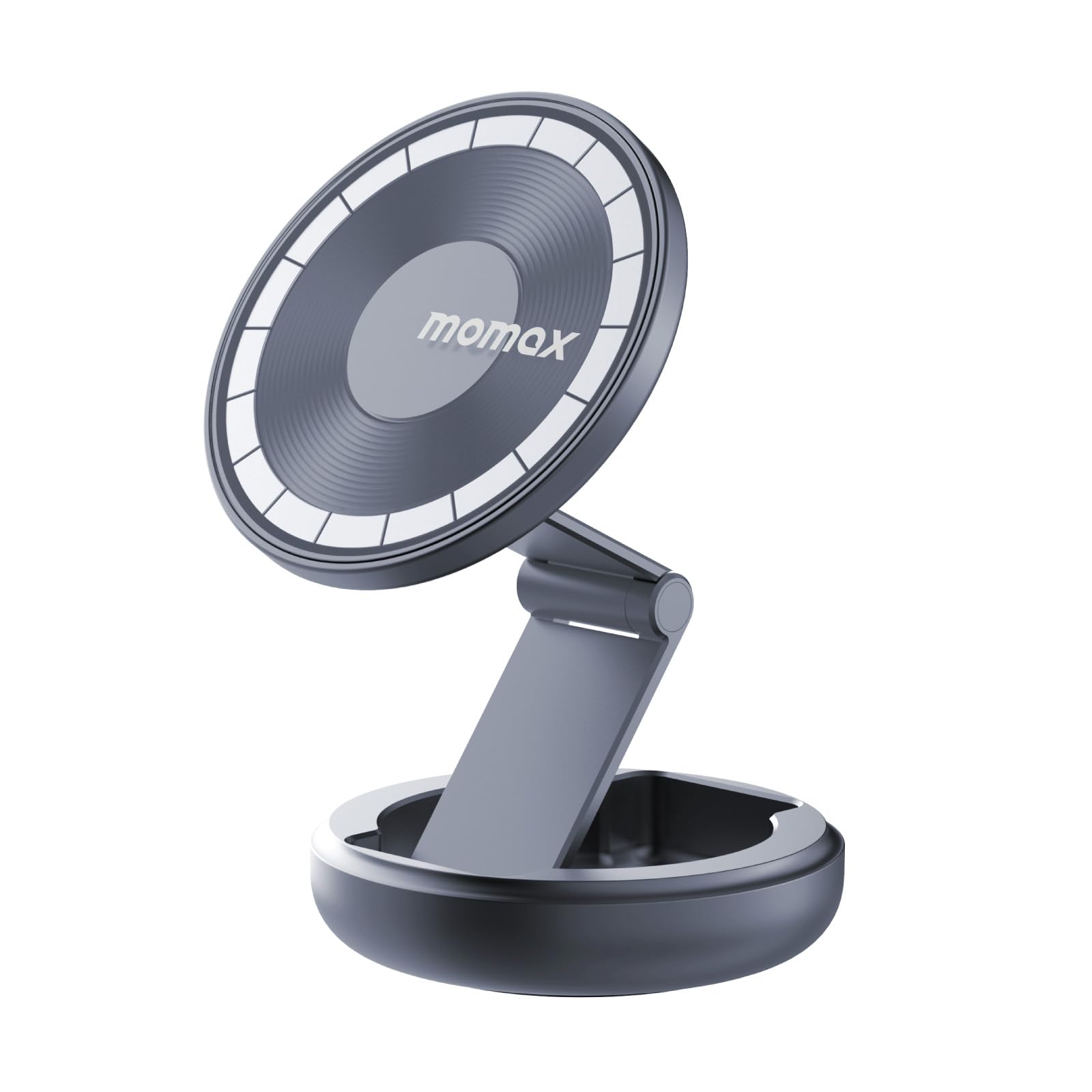 Momax Magsafe Car Mount, N52 Magnetic Car Phone Mount, 905 Rotation Cell Phone Mount For Dashboard Windshield, Phone Holder Moun