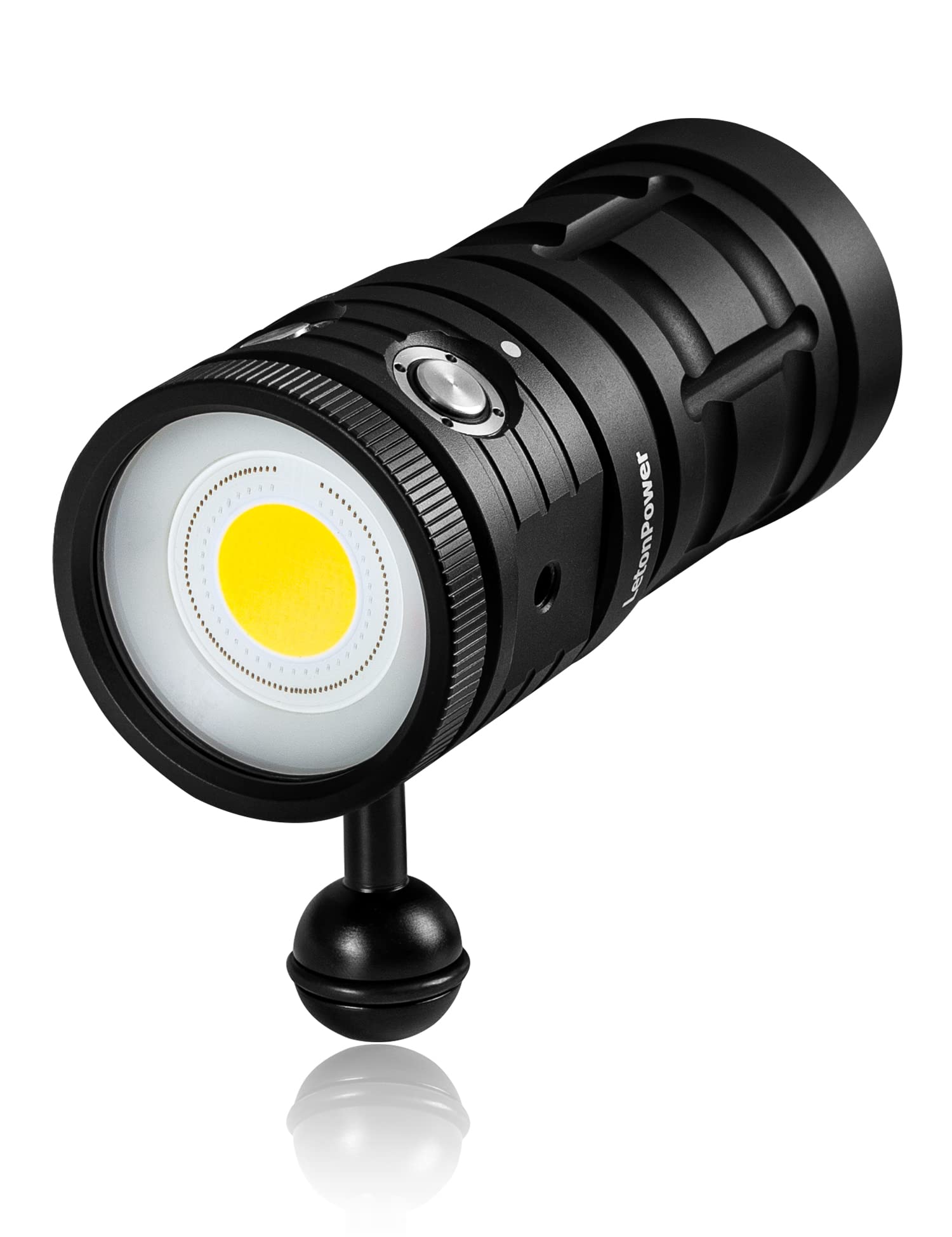 Dive Light,Letonpower Ts S 10000Lumens 100M Underwater Video Light,Diving Flashlight,Waterproof Flashlight With Type C Charging 