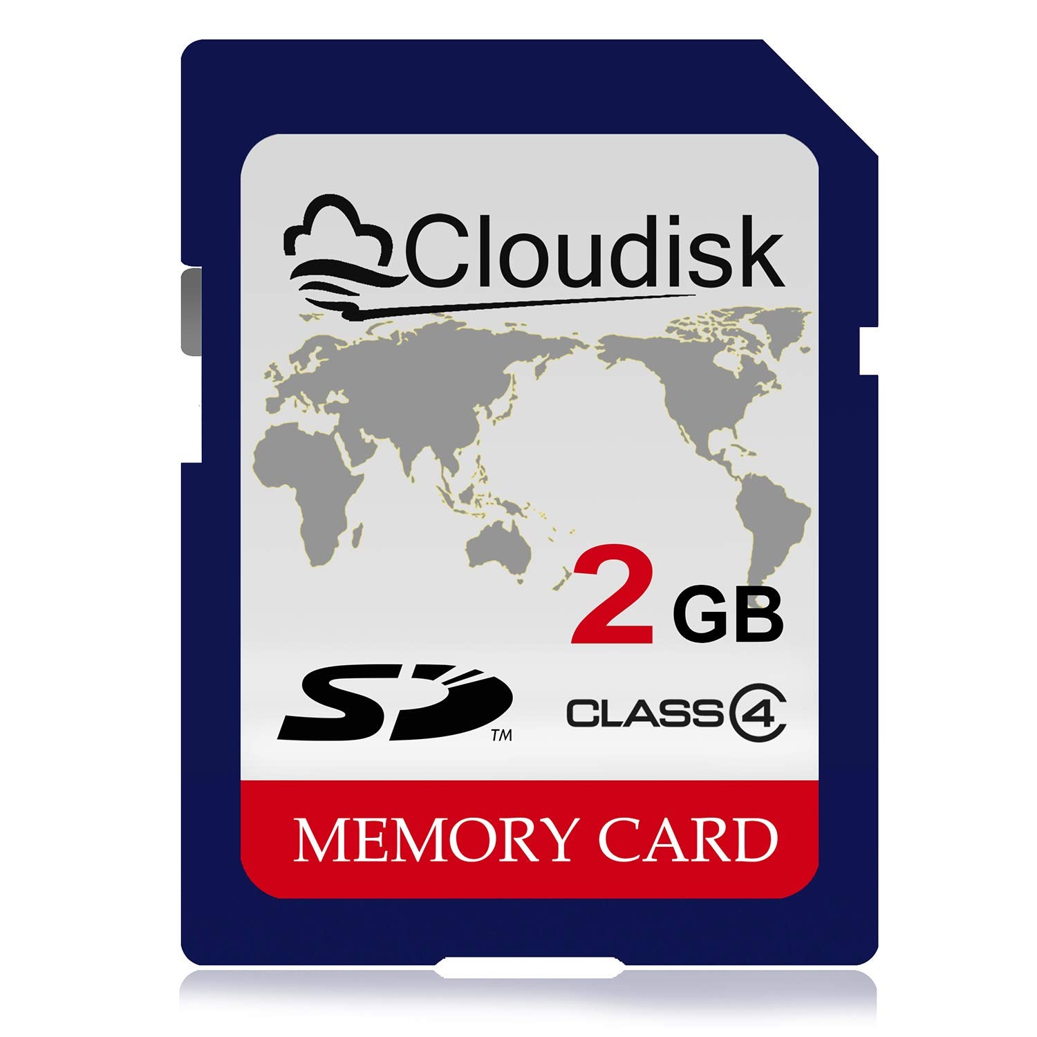 Cloudisk Sd Card 2Gb Class 4 Flash Memory Card 2G Slc Standard Secure Digital Cards (2 Gb)