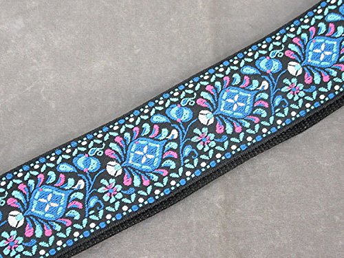 Ernie Ball Jacquard Guitar Strap, Indigo Orchid (P04097)