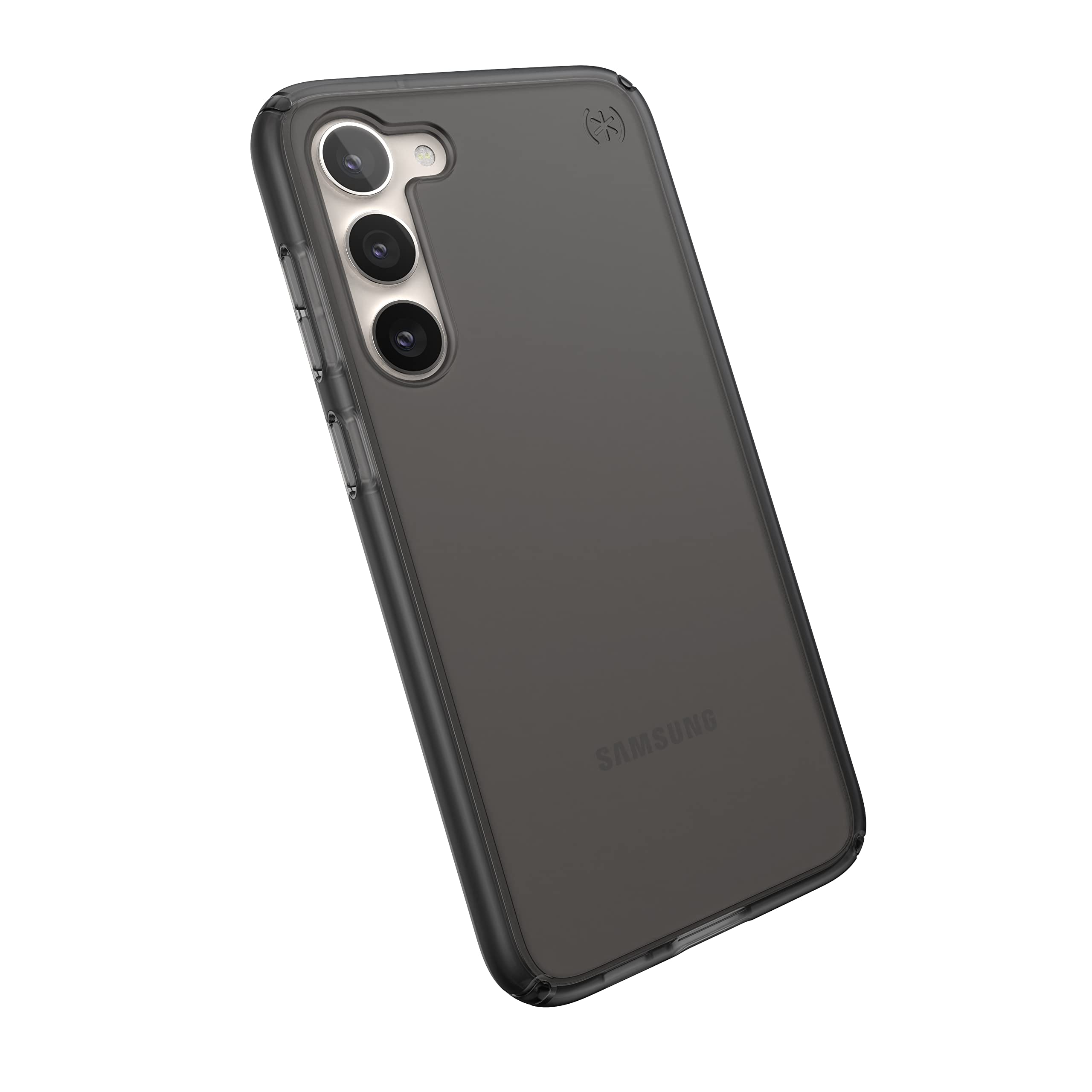 Speck Products Presidio Perfect Mist Case Fits Samsung Galaxy S23+, Obsidian/Obsidian/Black