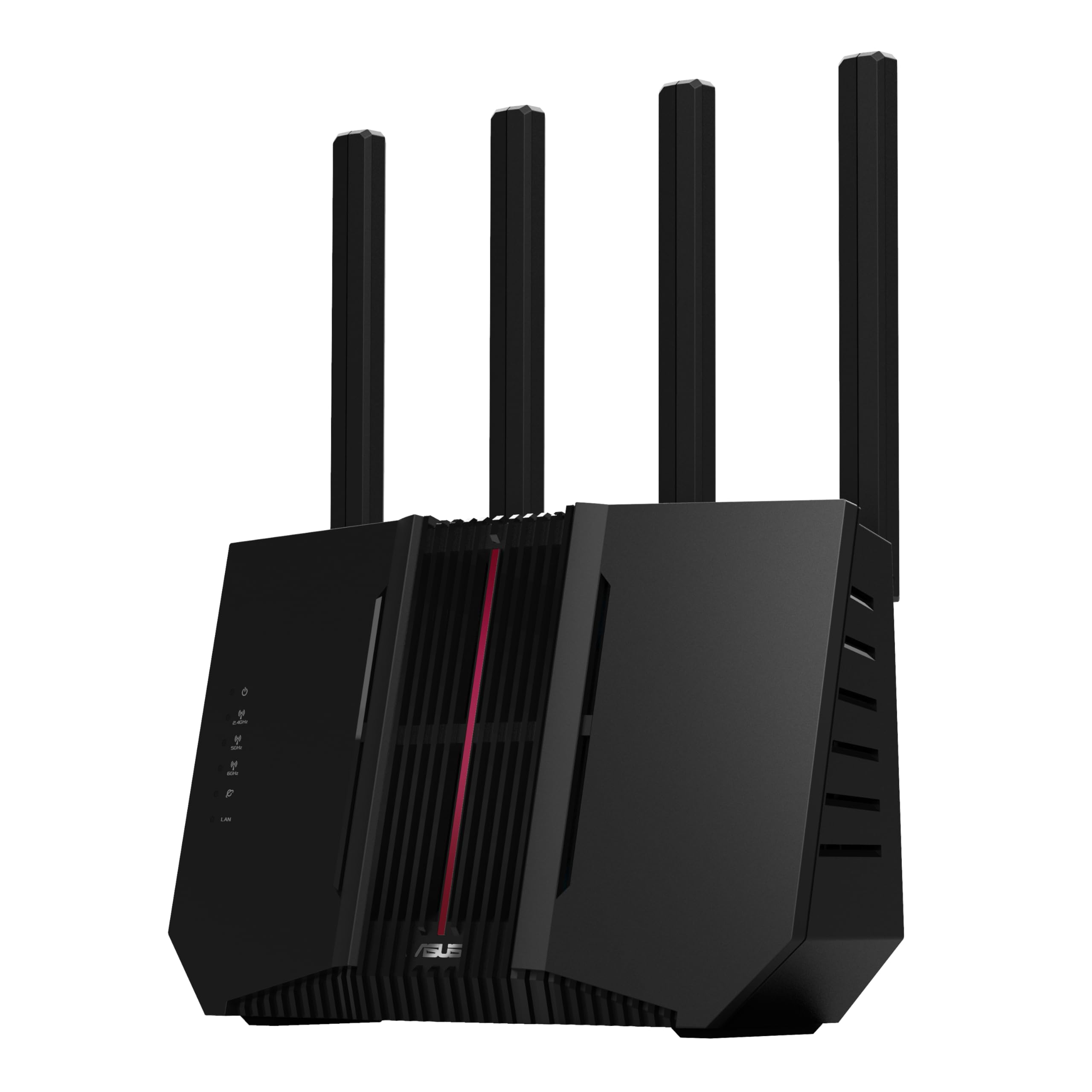 ASUS RT-BE92U BE9700 Tri-Band WiFi 7 Router, Supports New 320MHz Bandwidth & 4096-QAM, MLO, AI WAN Detection, AiMesh Support, Su