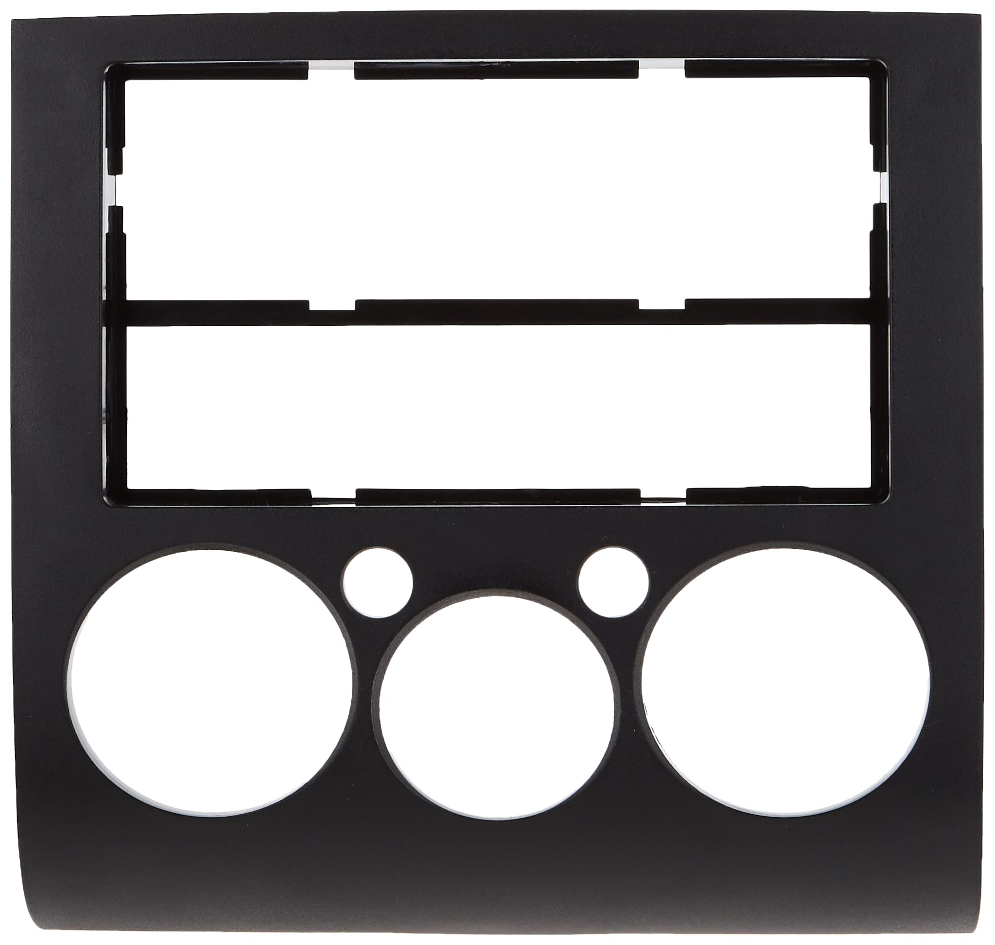 Metra 99-7012 Single Or Double Din Installation Kit For 2004-2007 Mitsubishi Galant With Automatic Climate Control Black