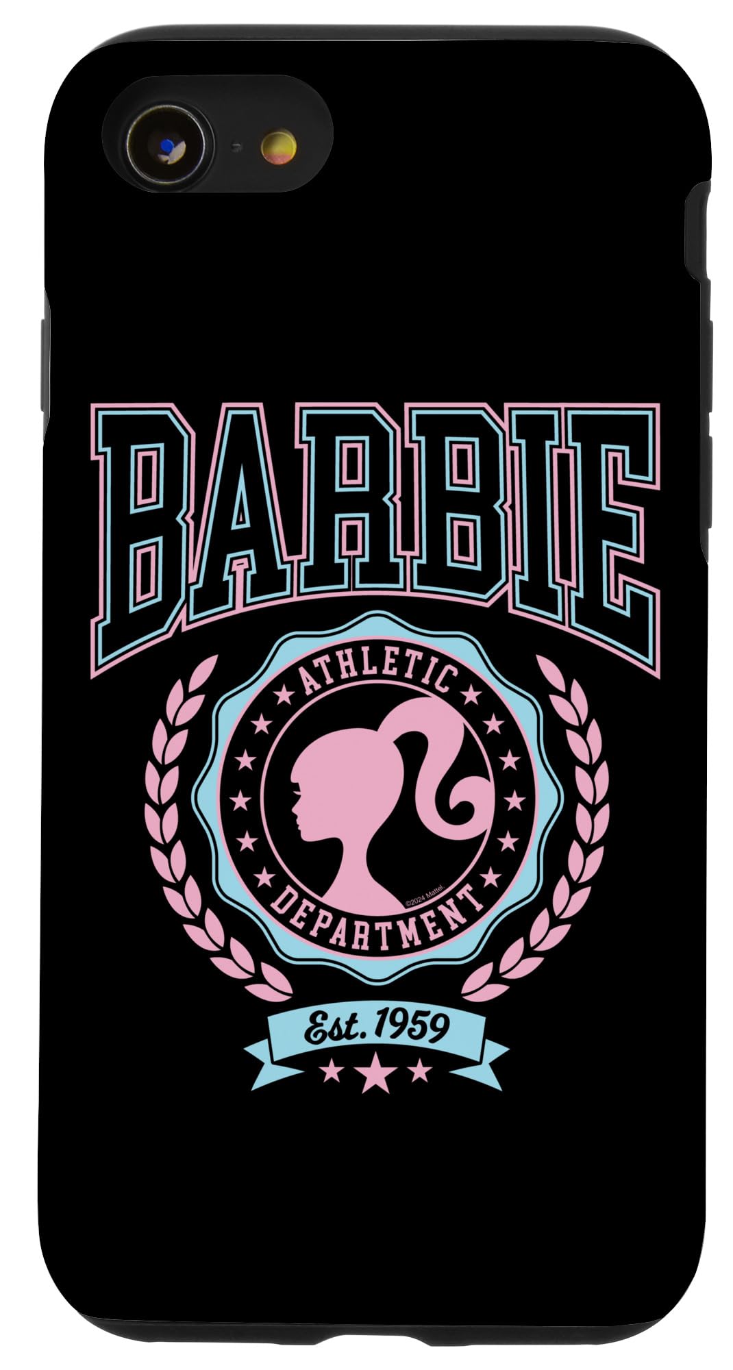 Iphone Se (2020) / 7 / 8 Barbie   Varsity Athletic Department Silhouette Logo Case