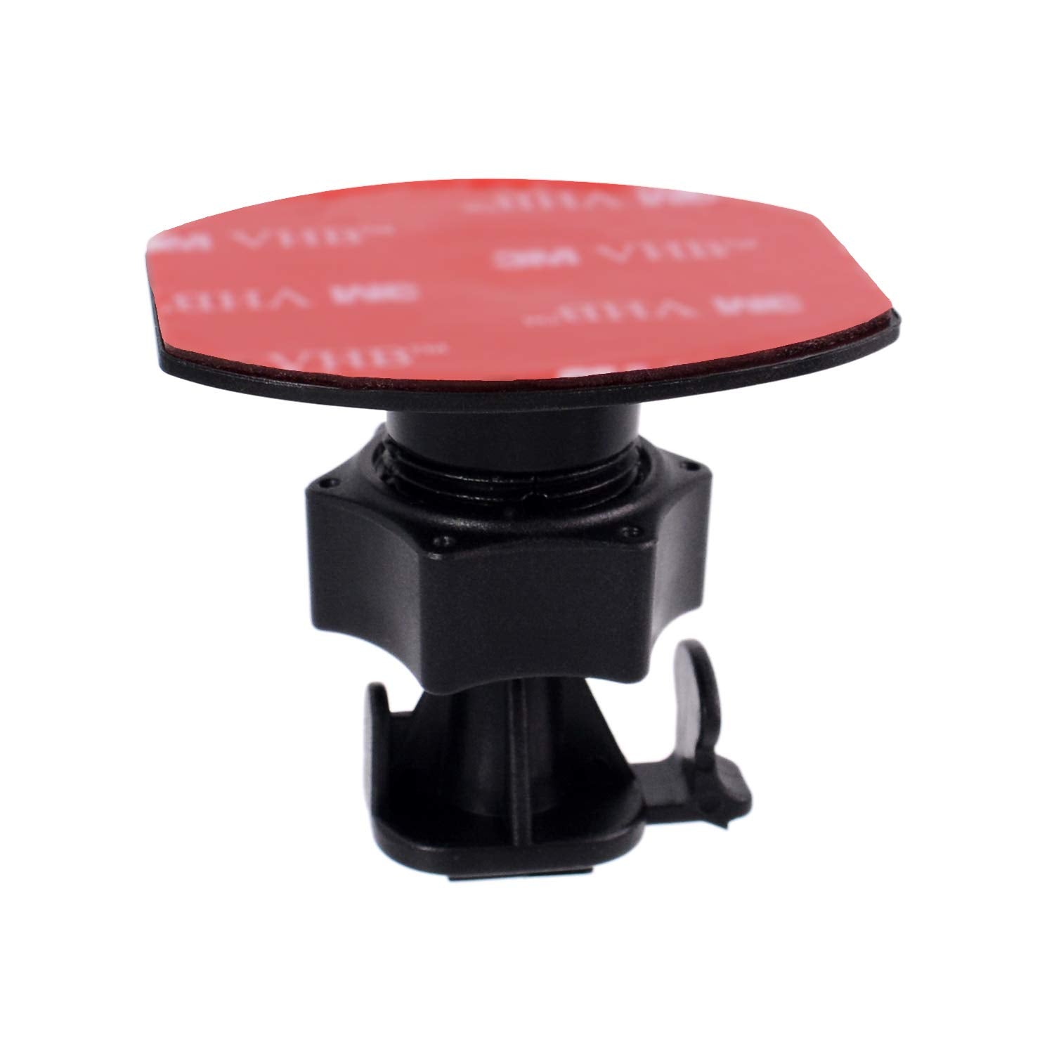 Isaddle Ch02B Car Dash Camera Mount Holder For 3M Double-Sided Adhesive Base -Driving Video Recorder Windshield/Dashboard Mount