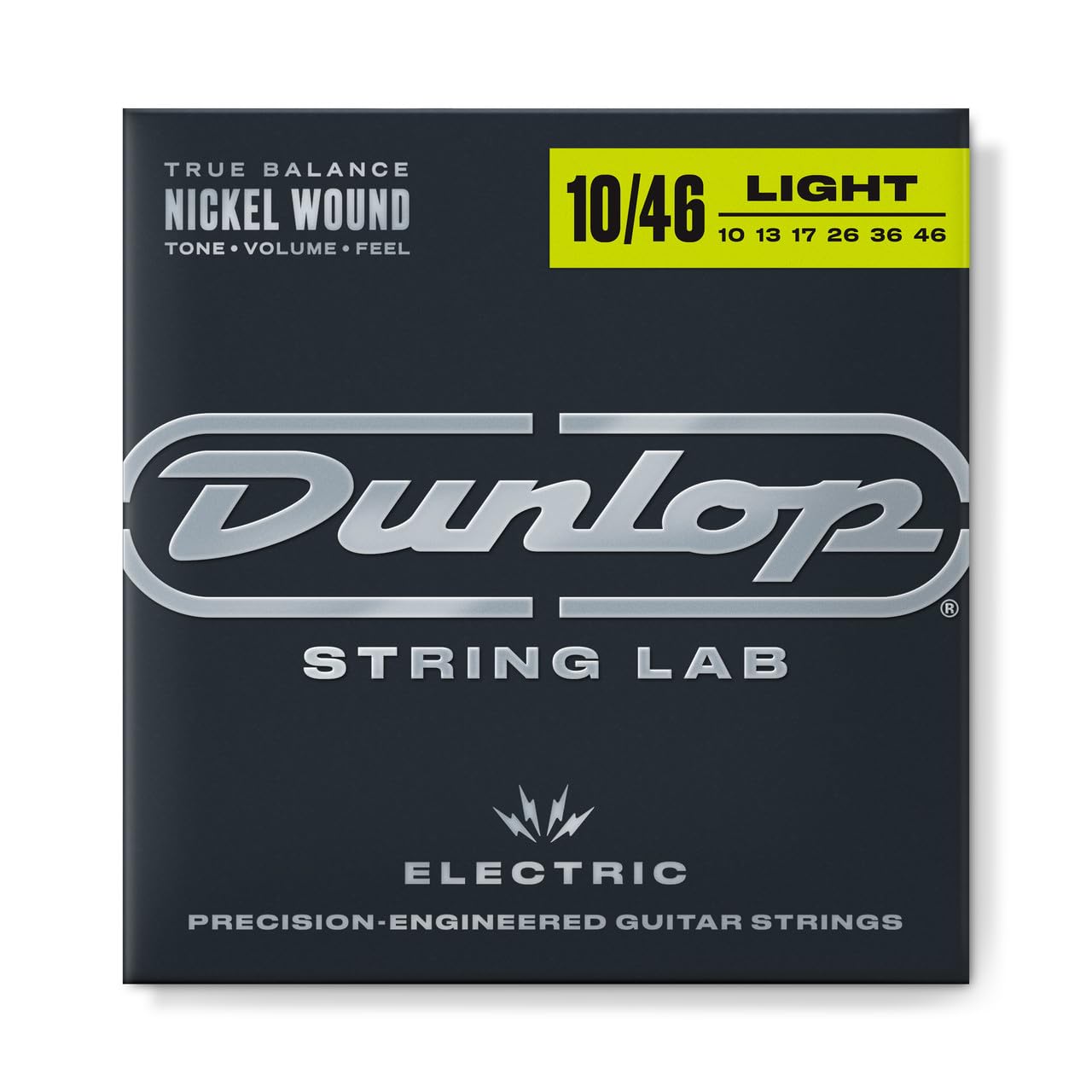Jim Dunlop Performance+ 10/46 Electric Guitar Strings 6 Sets/Box (6Pden1046)