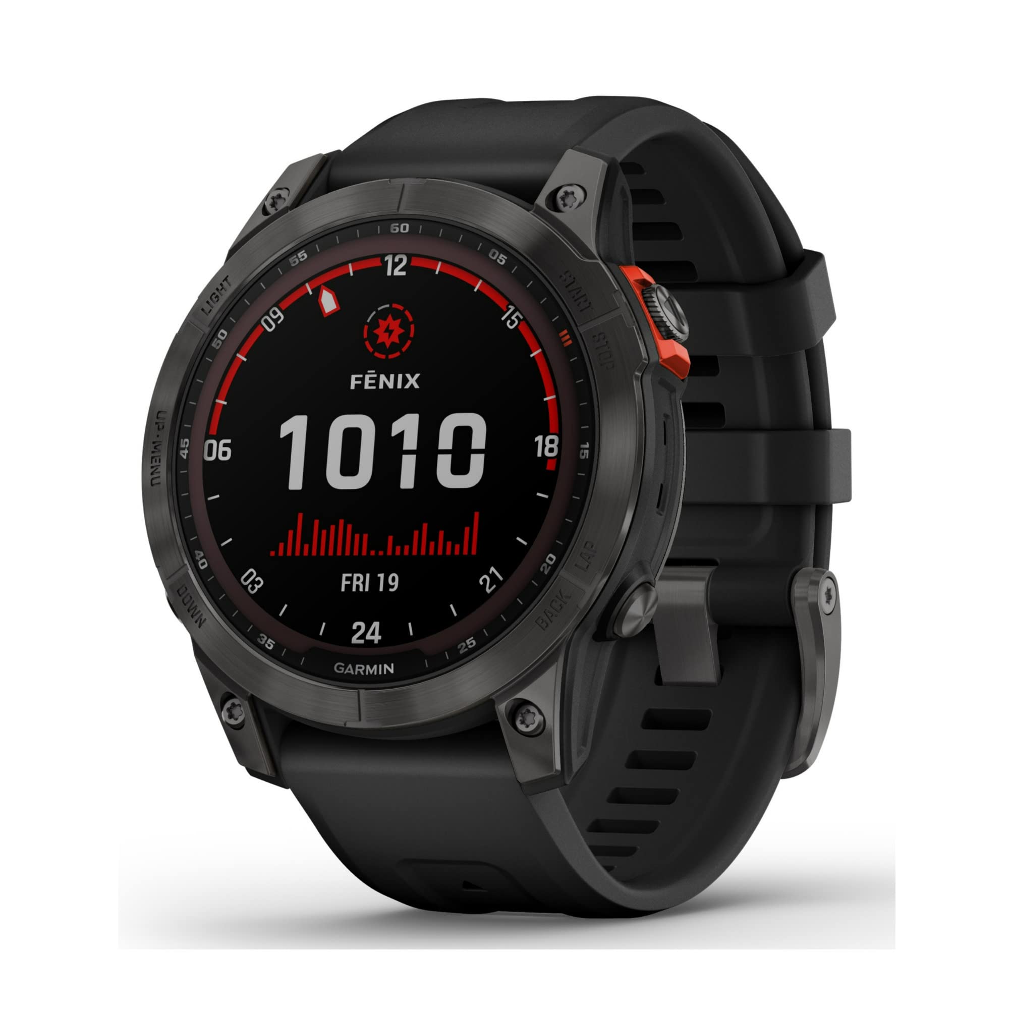 Garmin Fenix 7 Solar, Adventure Smartwatch, With Solar Charging Capabilities, Rugged Outdoor Watch With Gps, Touchscreen, Health