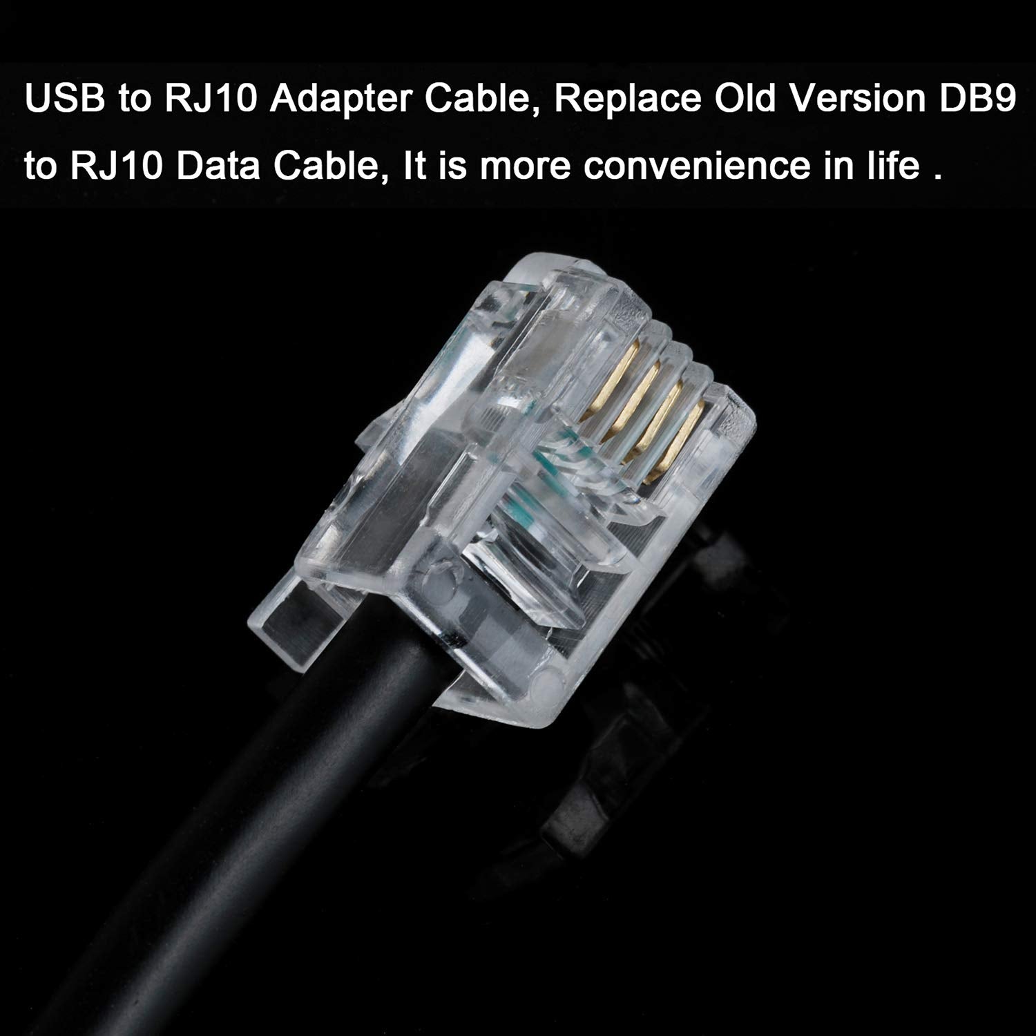 Suamdoen Usb Rs232 To Rj9 Serial Cable For Pc Connect For Celestron Nexstar Eq6 Hand Control Cable Handcontroller Serial Adapter