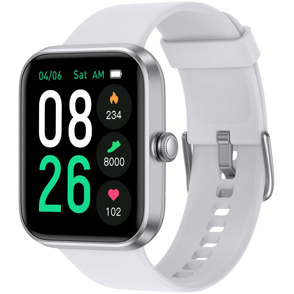 Livikey Smart Watch, Fitness Tracker Watch With Heart Rate Monitor, Spo2, Sleep Tracker, 45Mm Fitness Watch Ip68 Waterproof Smar