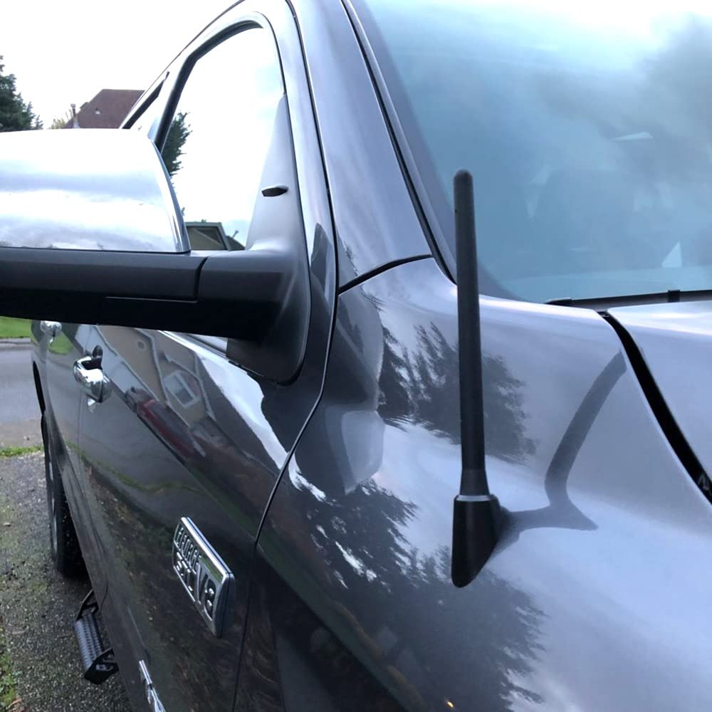 Short Antenna For Toyota Tundra Tacoma1995 2024 2025, Toyota Tundra Tacoma Antenna Replacement, 6 3/4 Inch Truck Toyota Tundra Tacoma Accessories For Car Am Fm Radio Reception