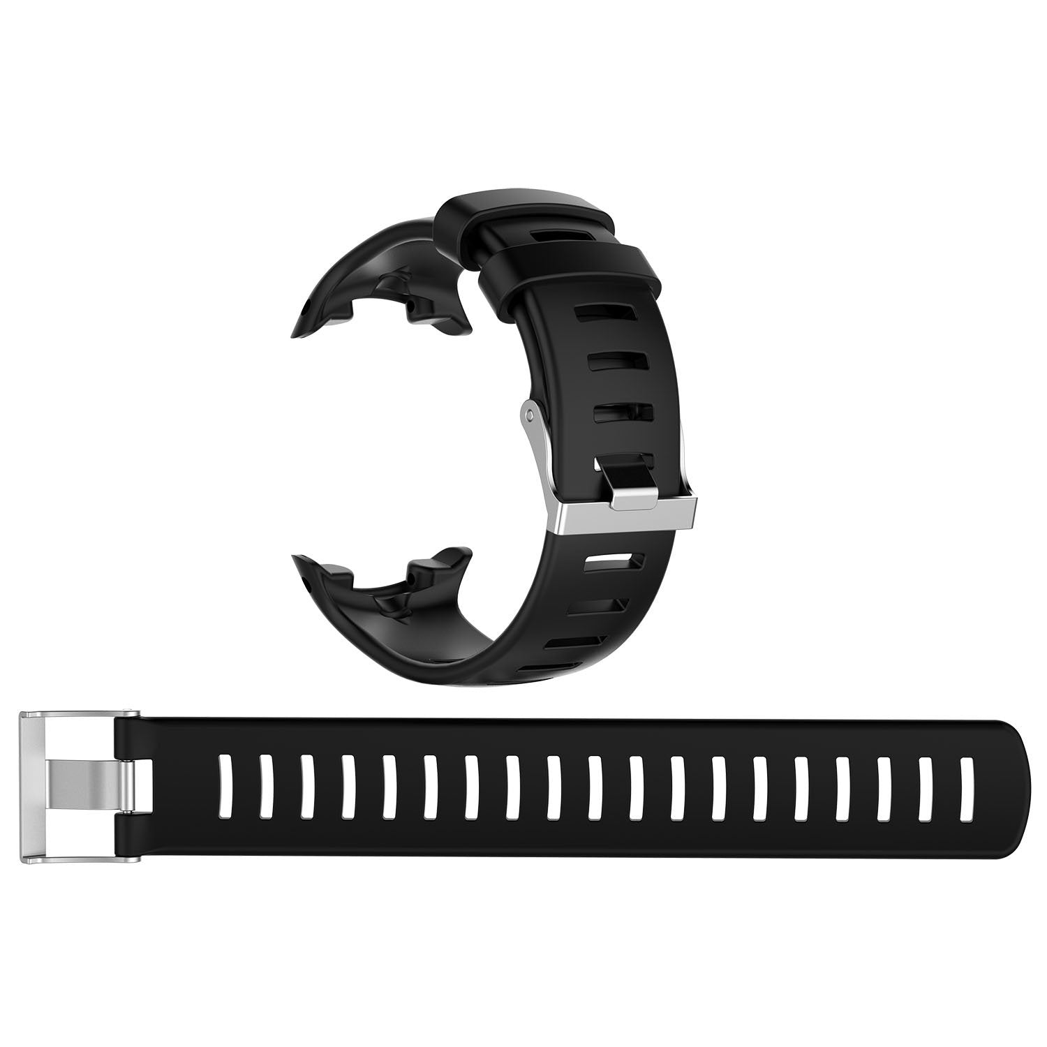 Qghxo Band For Suunto D4 / D4I, Classic Replacement Soft Wristband For Suunto D4 / D4I Novo Watch, Fits 5.7'' 8.6'' (145Mm 220Mm