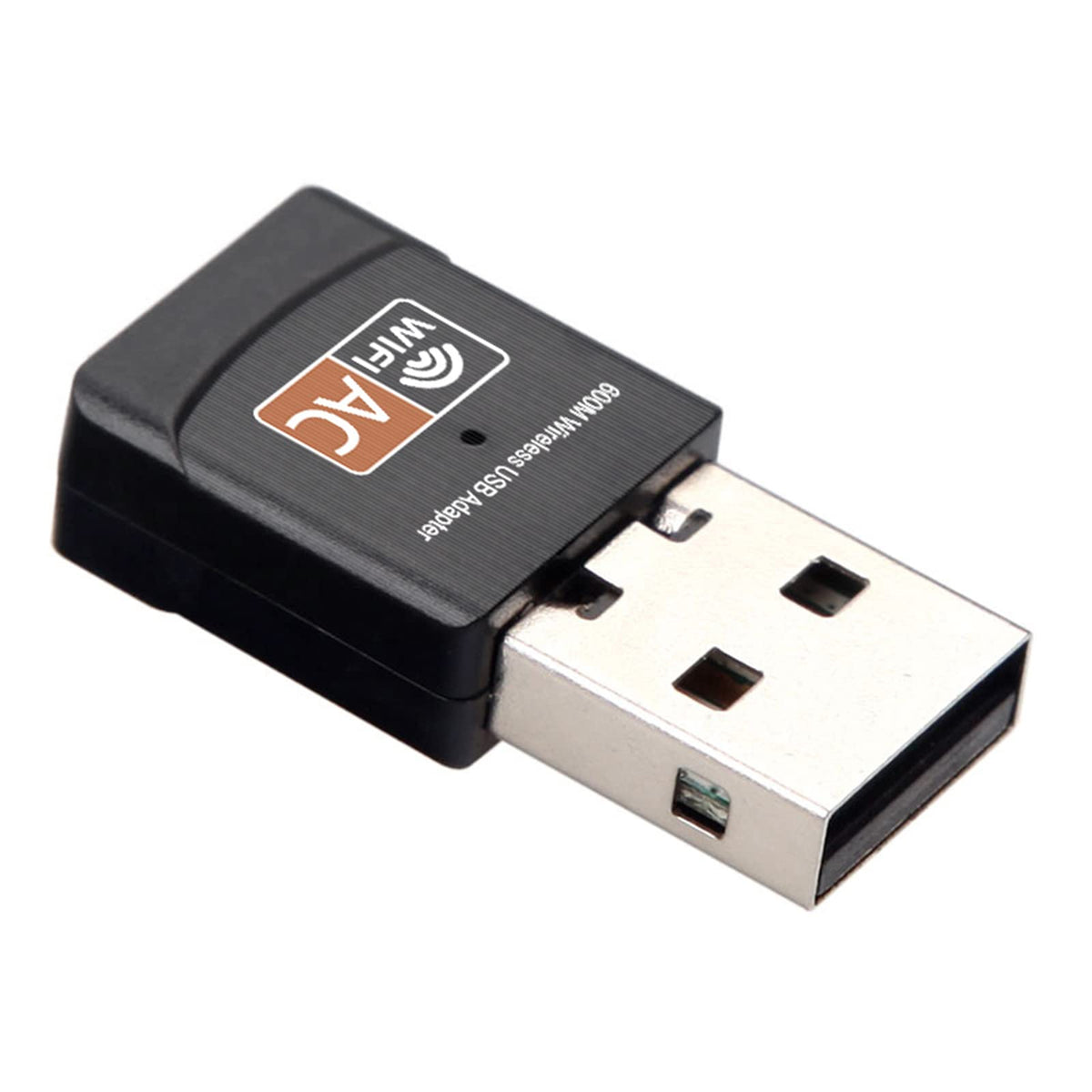 Usb Wifi Adapter For Pc, Ac600M Usb 2.0 Wifi 5 Dongle 802.11Ac Wireless Network Adapter With Dual Band 2.4Ghz/5Ghz For Desktop L