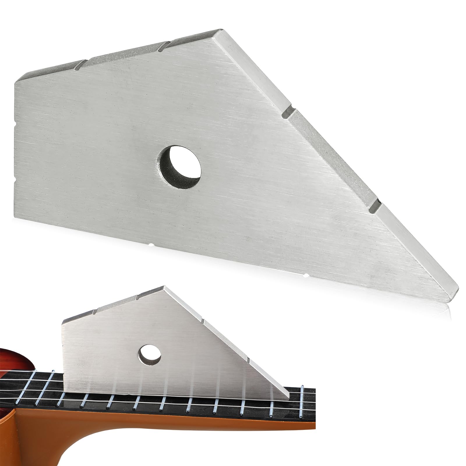 Boao Fret Kisser Guitar Fret Spot Leveling Tool Stainless Steel Luthier Tool for Guitar & Bass Repair