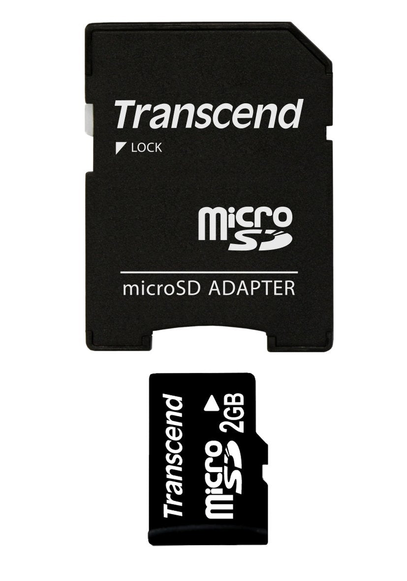 Transcend 2 Gb Microsd Flash Memory Card Ts2Gusd