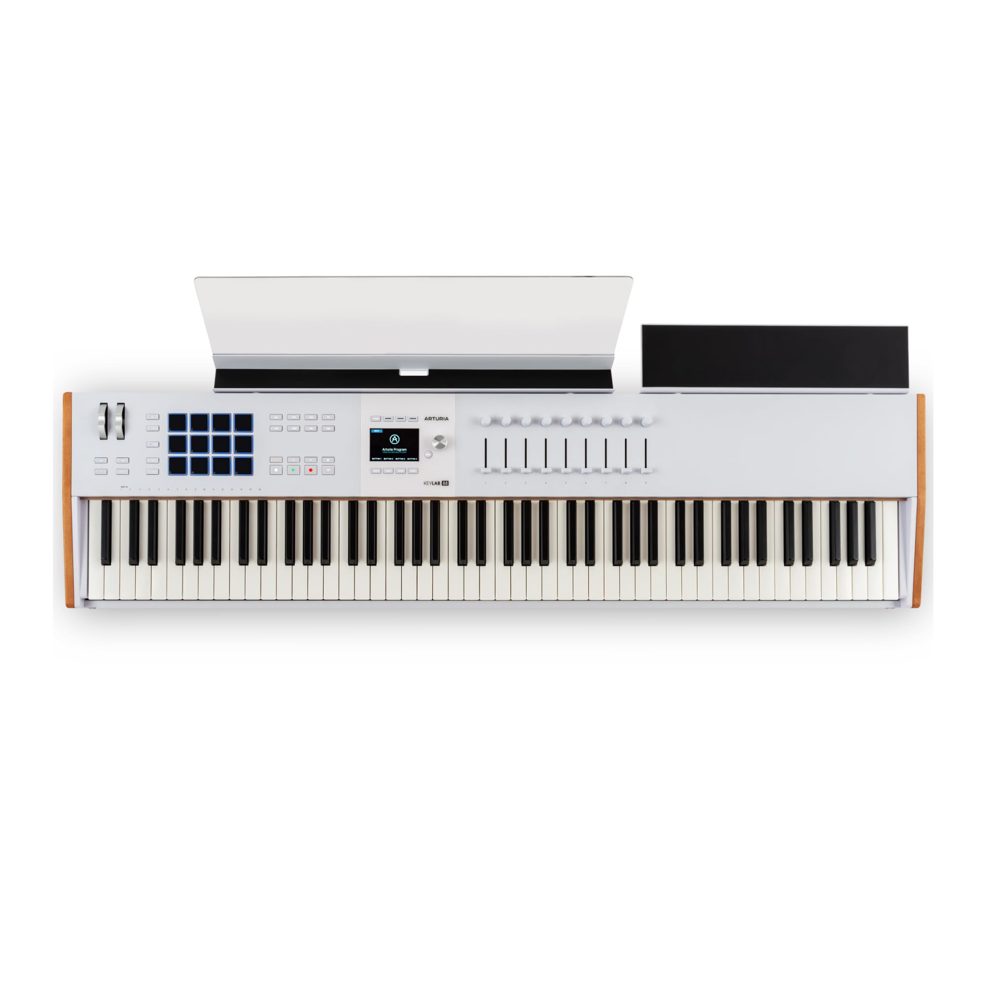 Arturia Keylab 88 Mk3 88-Key Weighted Hammer-Action Keyboard Controller - White