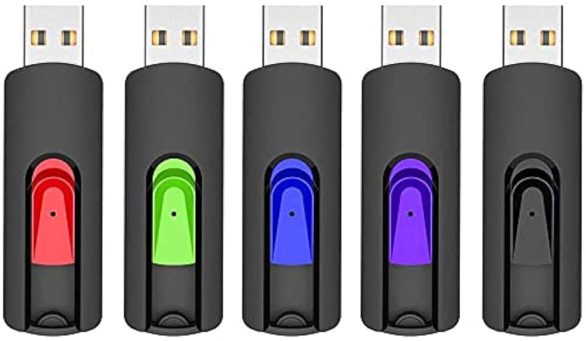 Raoyi 5 Pack 64Gb Usb Flash Drive, Usb 2.0 Memory Stick Thumb Drives Jump Drive Pen Drive For Pc Laptop Computer   64G Multipack