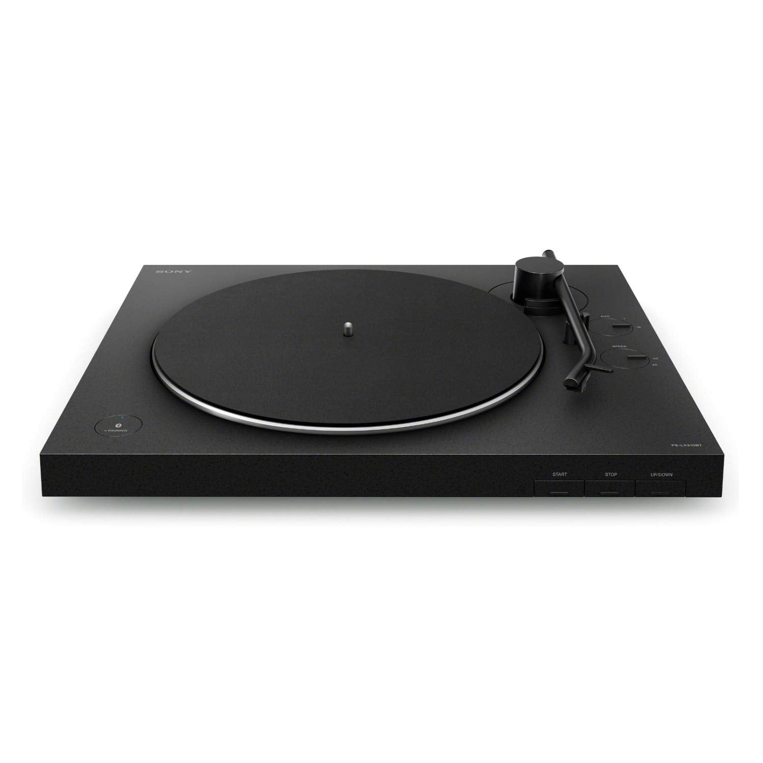 Sony PS LX310BT Belt Drive Turntable: Fully Automatic Wireless Vinyl Record Player with Bluetooth and USB Output Black
