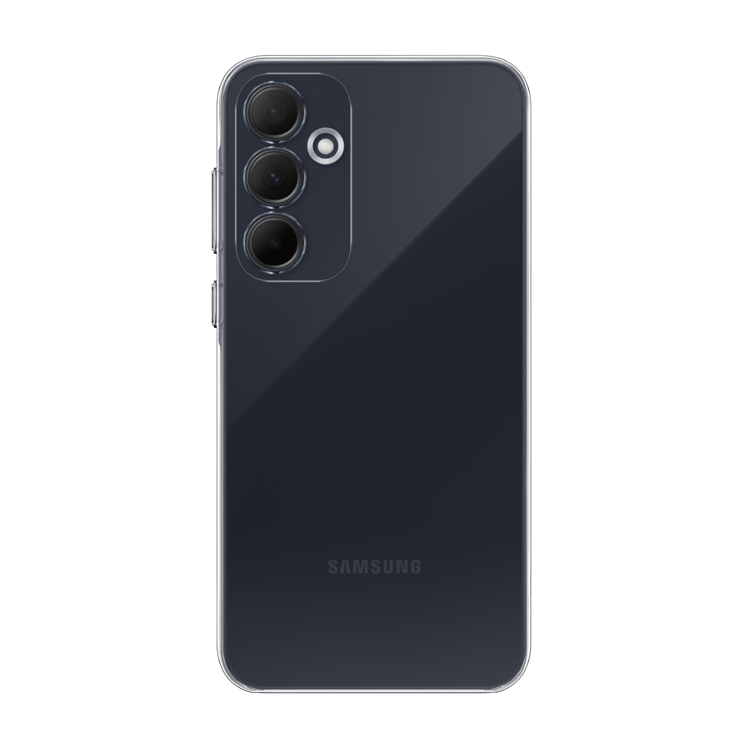 SAMSUNG Galaxy A35 5G Clear Phone Case, Protective Cover with Slim, Glossy Design, US Version, EF-QA356CTEGUS, Transparent