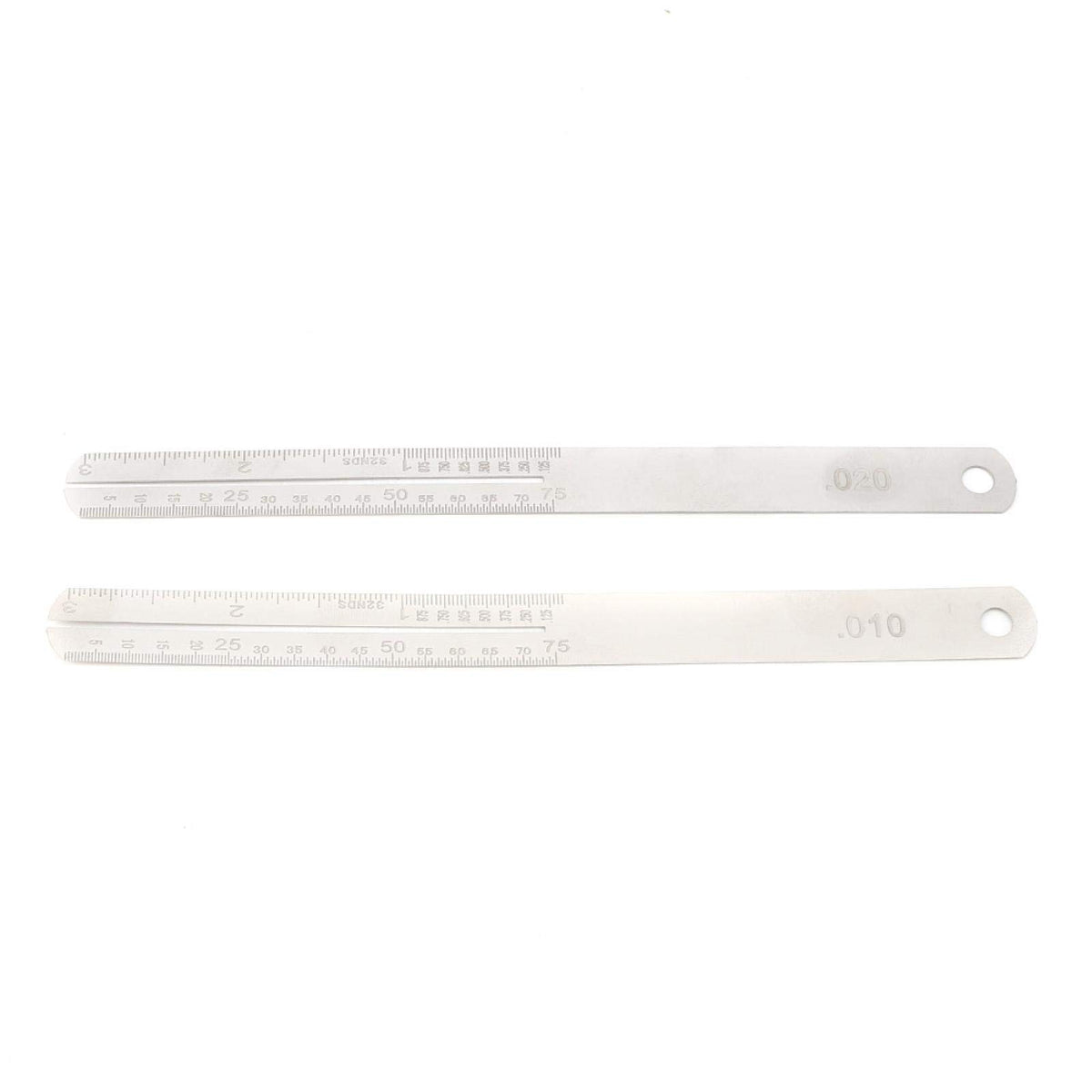 2Pcs Fingerboard Fret Protector Stainless Steel Fretboard Guard Repair Tool With Scale Polish Guitar Fret File Guards Protector
