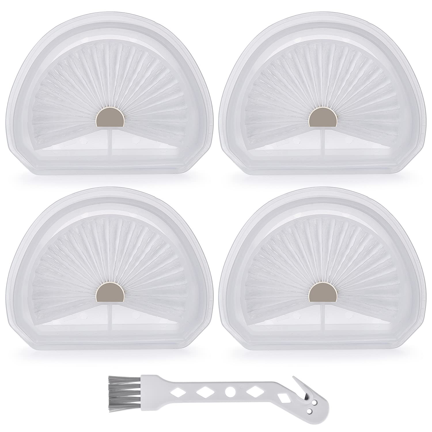 Anewise 4 Pack Vlpf10 Replacement Filters Compatible With Black And Decker Hand Vacuum Hlva320J, Hlva315J62, Hlva325Jp07, Hlva32