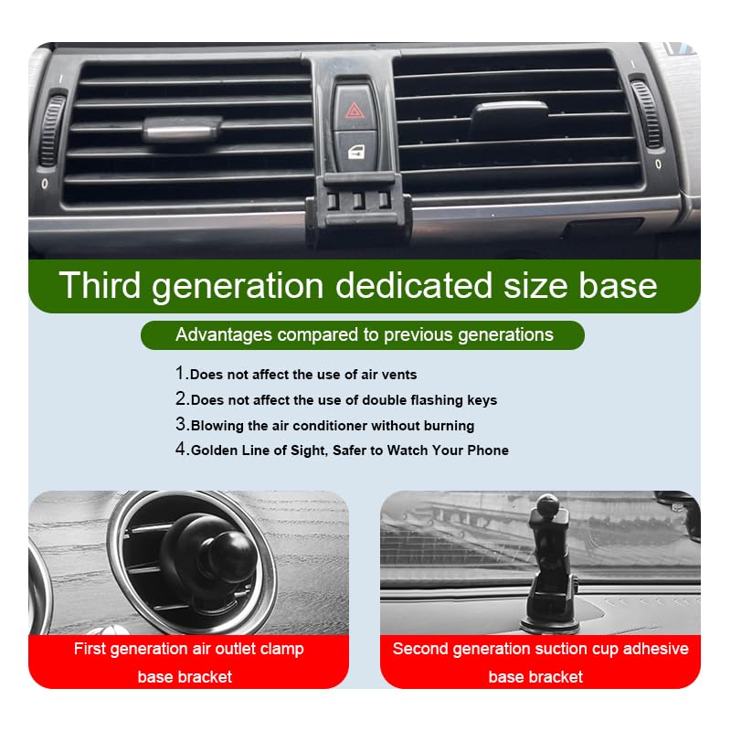 Car Phone Holder For Bmw X5/X6 Auto Accessories [Only For 2007-2013 X5 & 2008-2014 X6