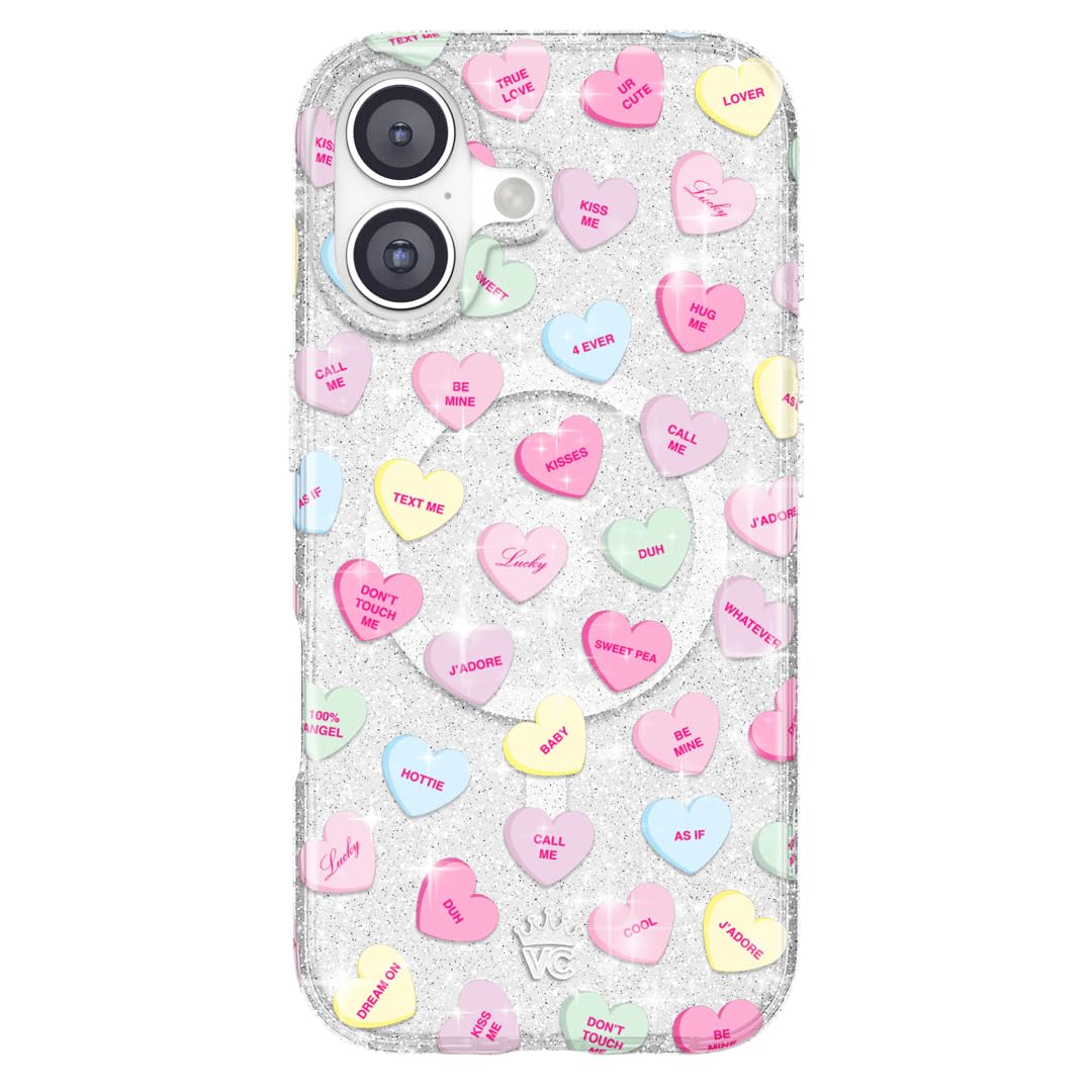 VELVET CAVIAR Case for iPhone 17 | Compatible with MagSafe | 10ft Drop Tested | Protective Valentines Day Cases | Sweet Hearts 