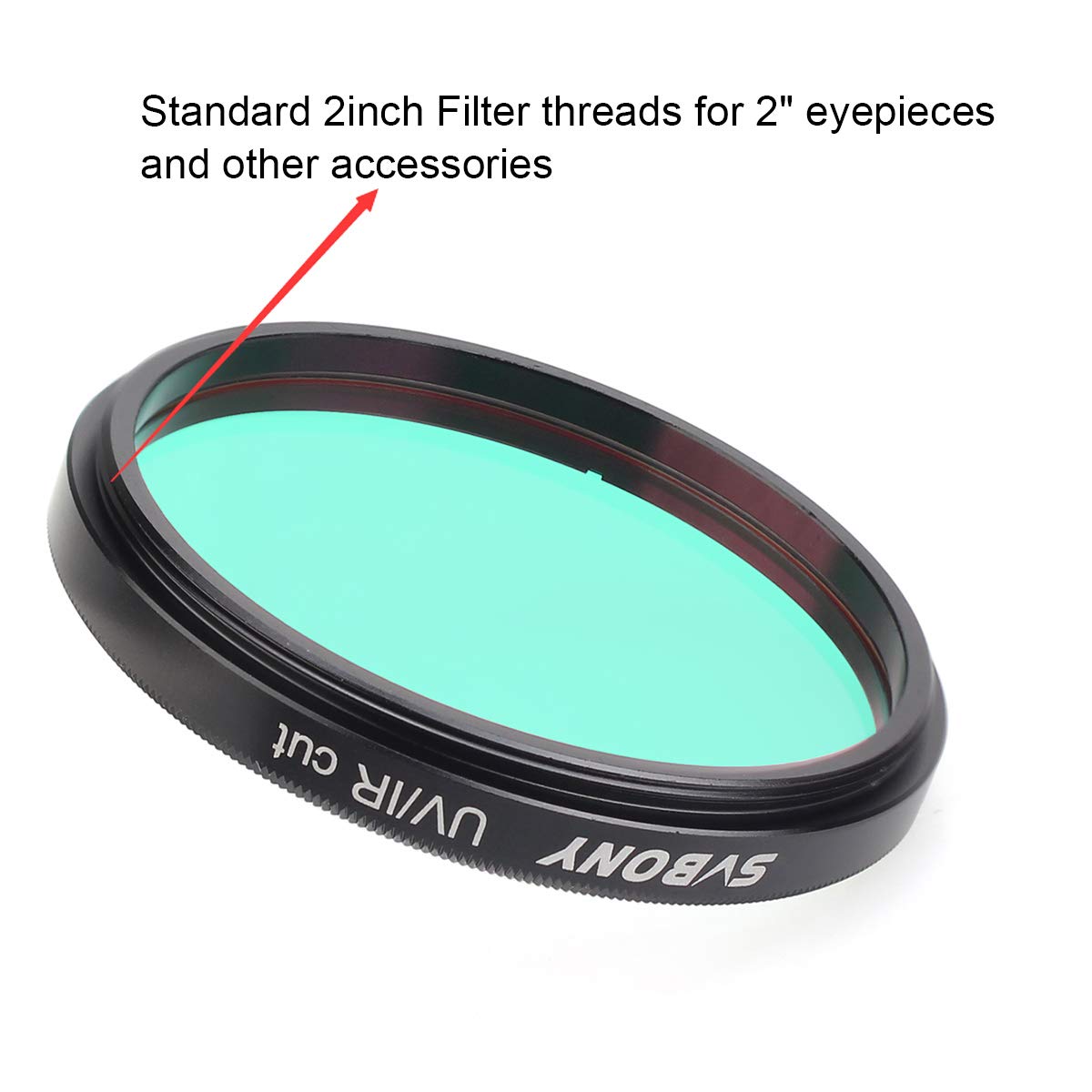 Svbony Telescope Filter Uv Ir Cut Block Filter Infra Red Filter Ccd Camera For Astrophotography Telescope Uv Filter 2 Inch Threa