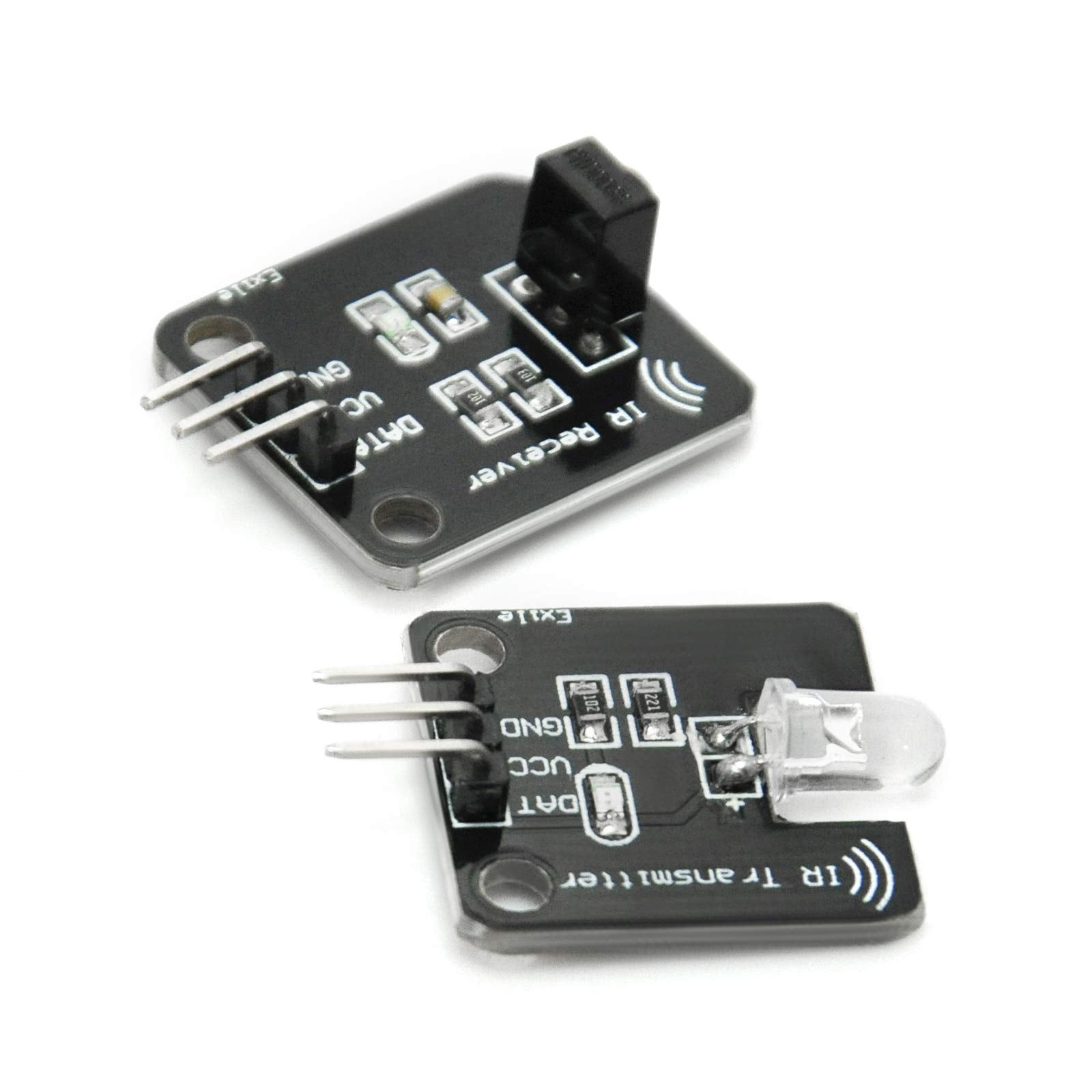 Gikfun Digital 38Khz Ir Receiver Ir Transmitter Sensor Module Kit For Arduino (Pack Of 3 Sets) Ek8477