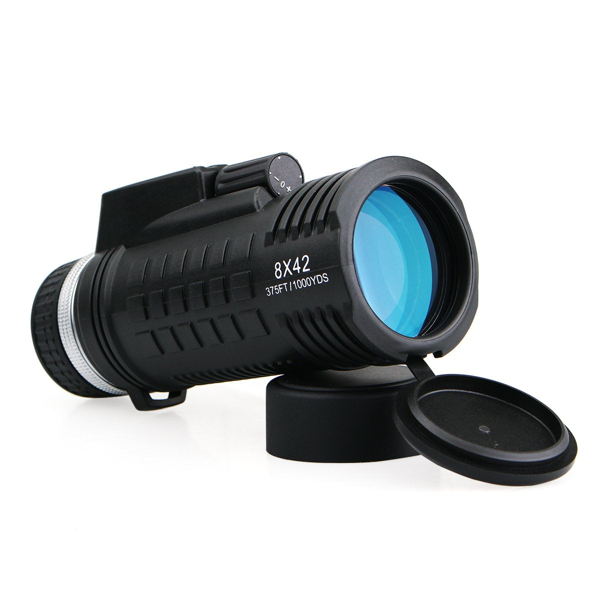 Svbony Sv42 8X42 Monocular For Adults, Compact Monocular Built In Compass Rangefinder, Fmc Waterproof Fogproof Pocket Monocular,