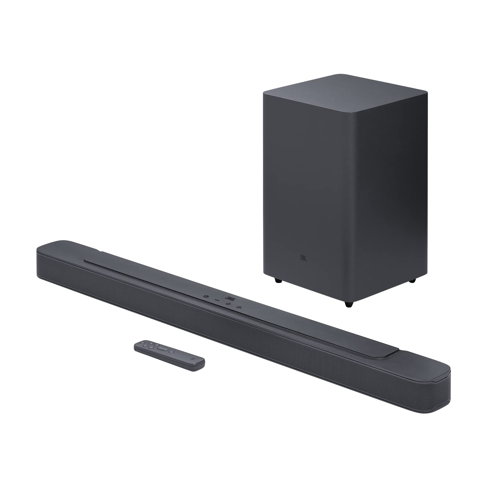 JBL Bar 2.1 Deep Bass (MK2) - 2.1 Channel soundbar with Wireless subwoofer (6.5), 300W Max Output, Bluetooth Enable (Black)
