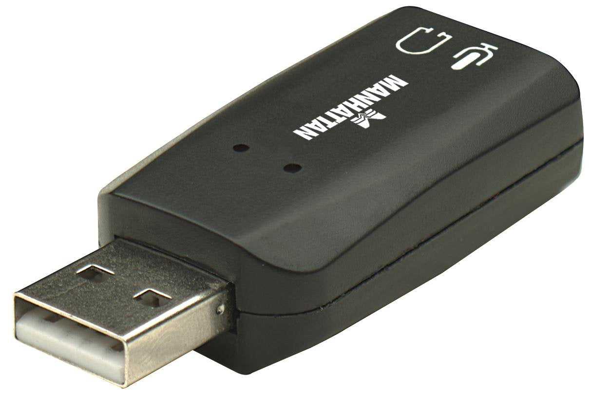 Manhattan High Speed Usb 3 D Sound Adapter (150859)