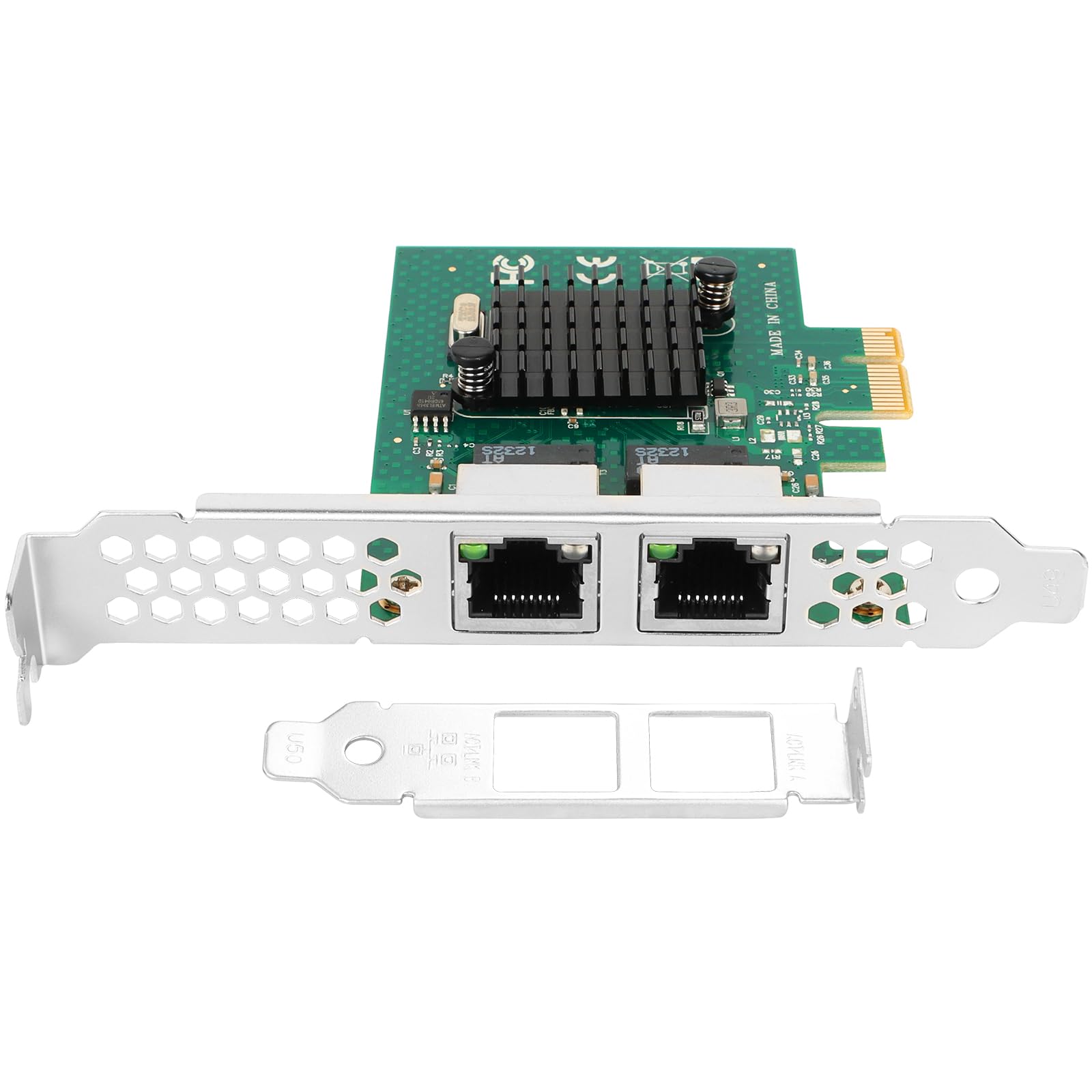 1000M Gigabit Ethernet Server Adapter With Netxtreme Bcm5720 2P Chipset, Dual Ports Pci Express Network Lan Card With Low Profil