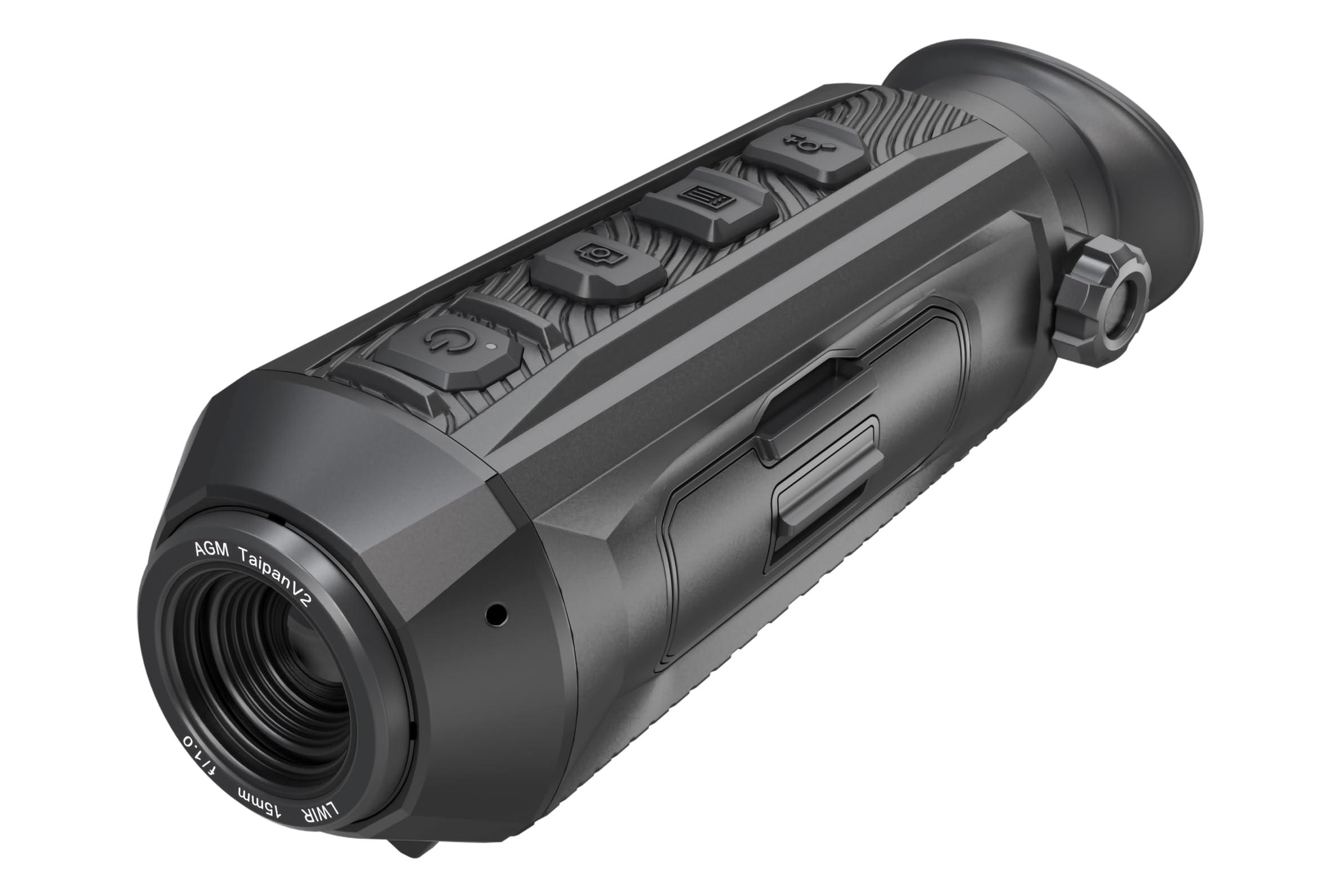 AGM Global Vision Taipan V2 15-256 Thermal Imaging Monocular 20mK, 12 Micron Heat Vision, 256x192 (50 Hz) ir monocular for Hunti