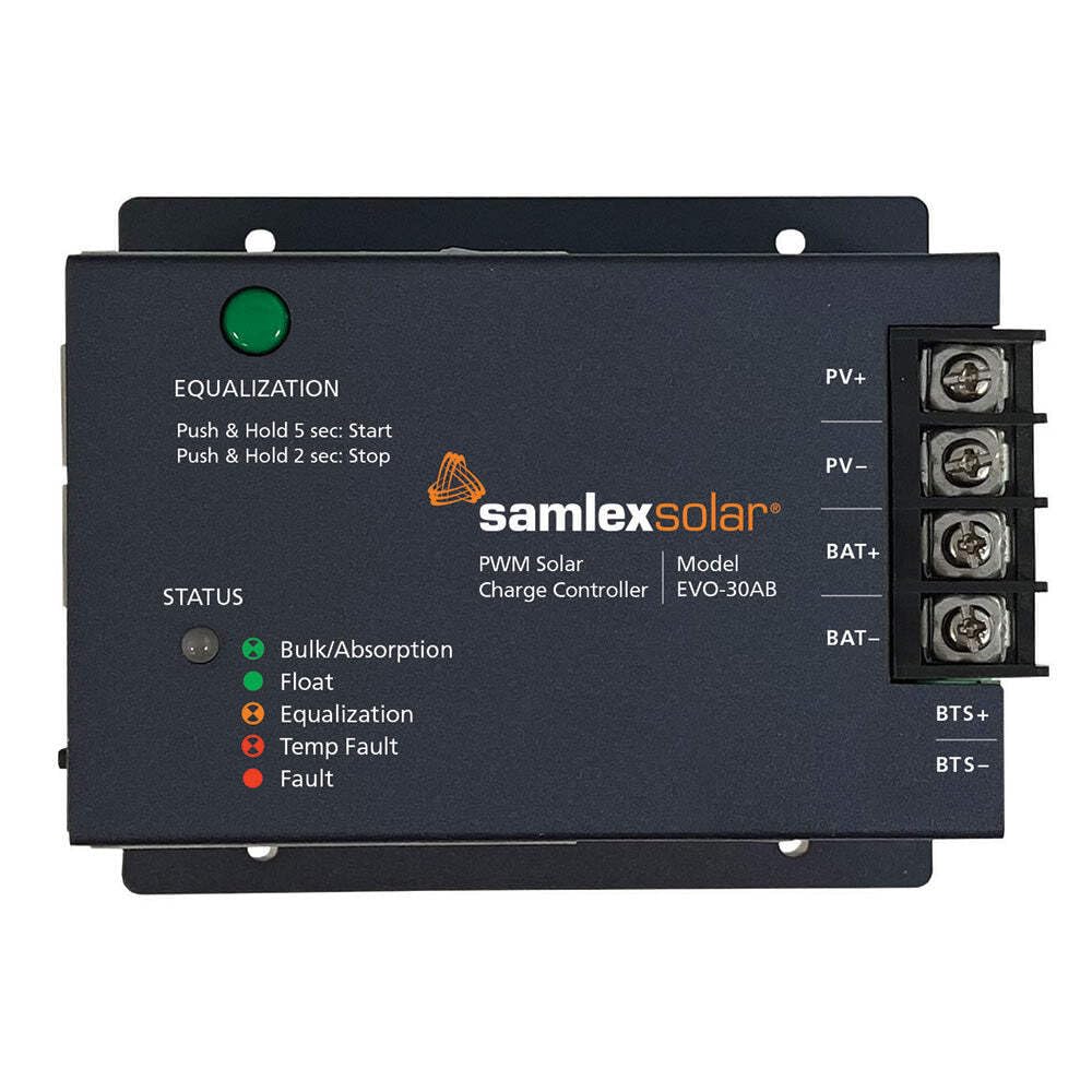 Samlex Solar Charge Controller - 12/24 Pwm - 30 Amp,WBAUVB0BW16T5WL
