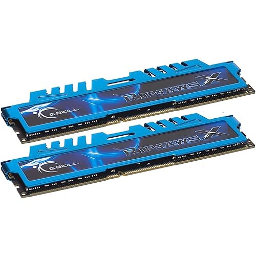 G.Skill F3 1600C9D 16Gxm Ripjaws X Series 16Gb (2 X 8Gb) 240 Pin Ddr3 Sdram Ddr3 1600 (Pc3 12800) Desktop Memory