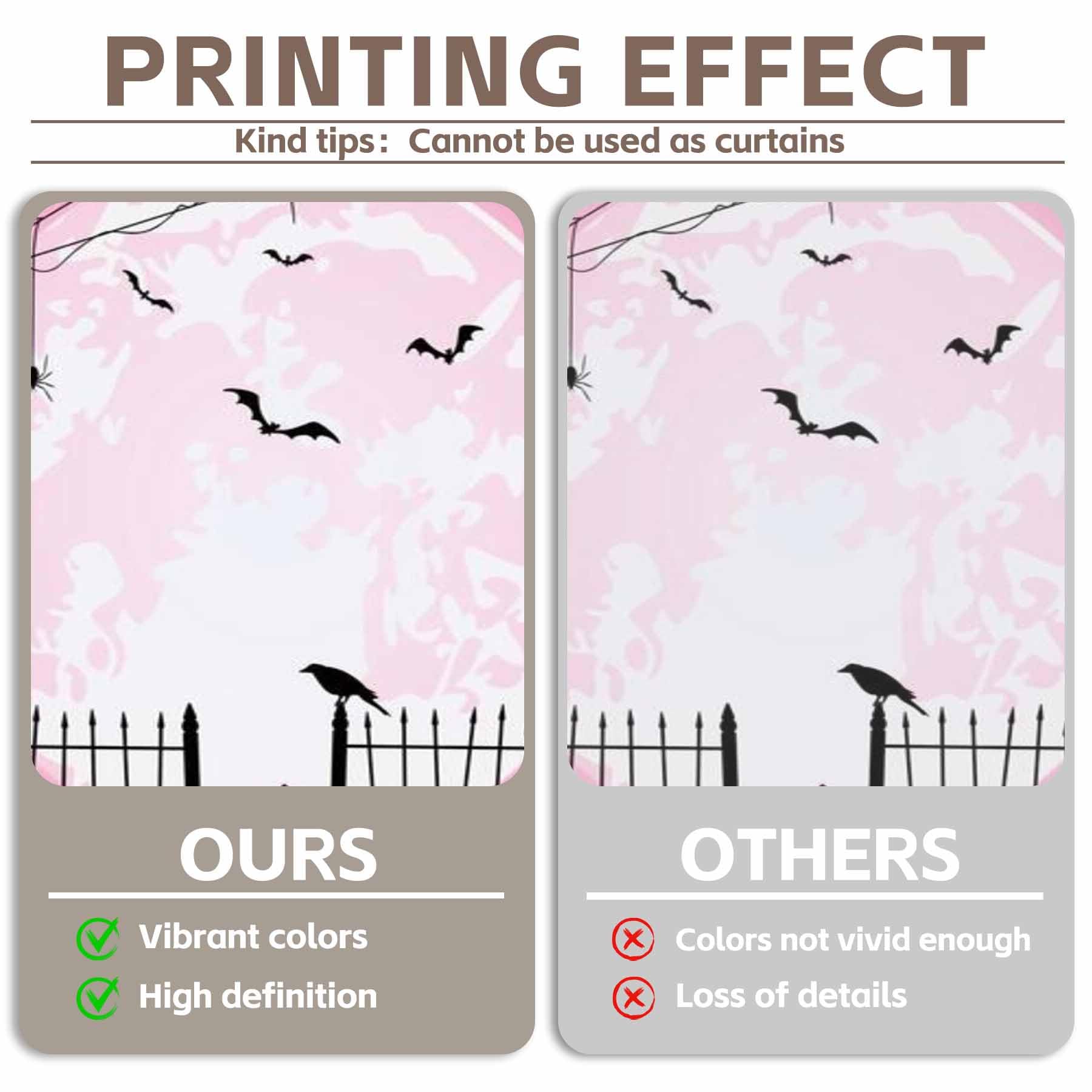 Swepuck 7X5Ft Pink Halloween Photo Backdrop For Parties Large Pumpkin Patch Moon Picture Photography Background Kids Witch Haunt