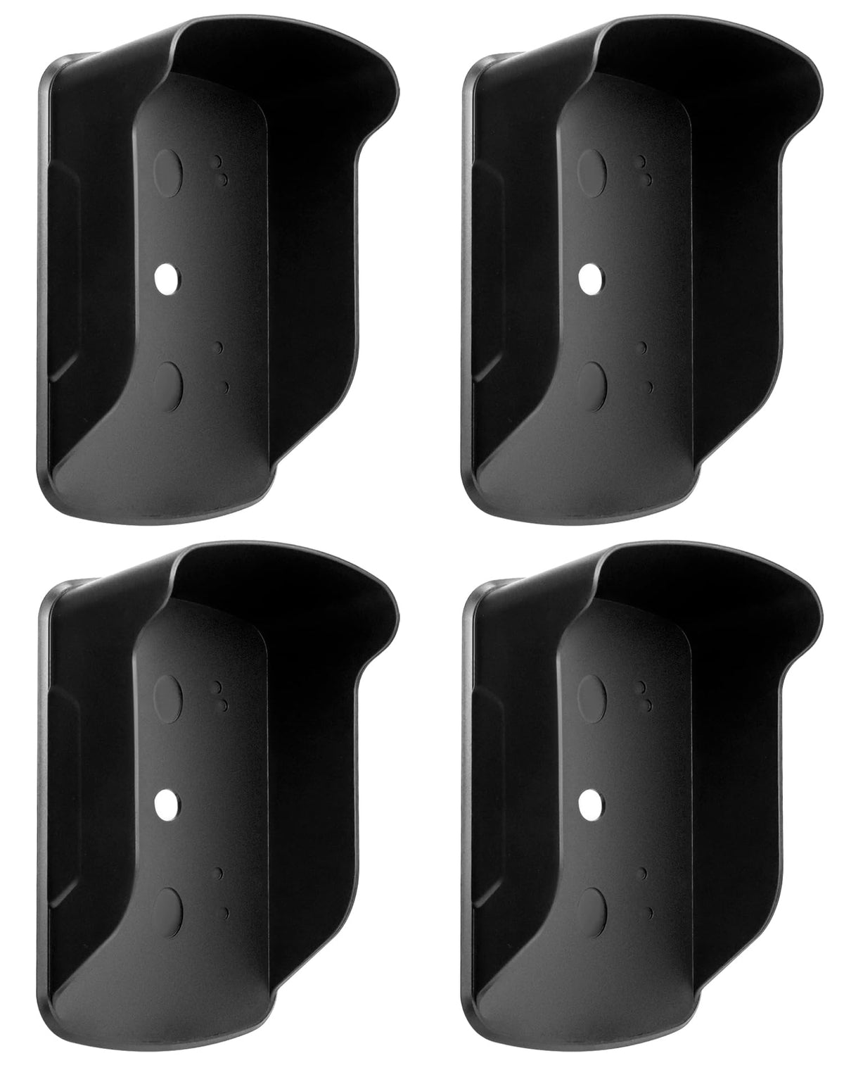 Qwork 2Pcs Waterproof Plastic Rain Cover, Rain Shield For Access Control System Rfid Card Keypad Controller Reader