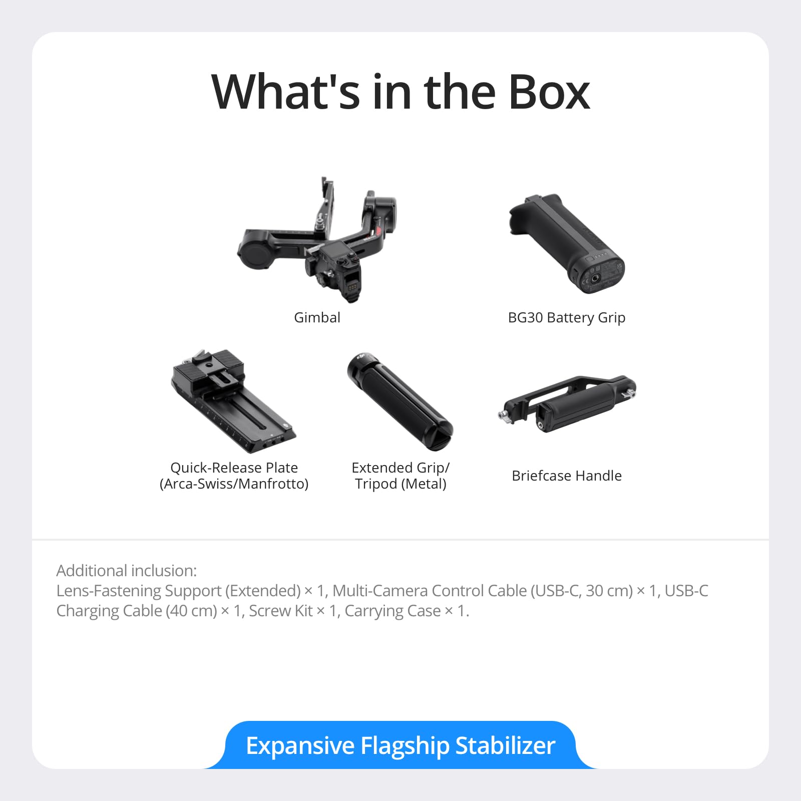 Dji Rs 4 Pro, 3-Axis Gimbal Stabilizer For Dslr & Cinema Cameras Canon/Sony/Panasonic/Nikon/Fujifilm, 2Nd-Gen Native Vertical Sh