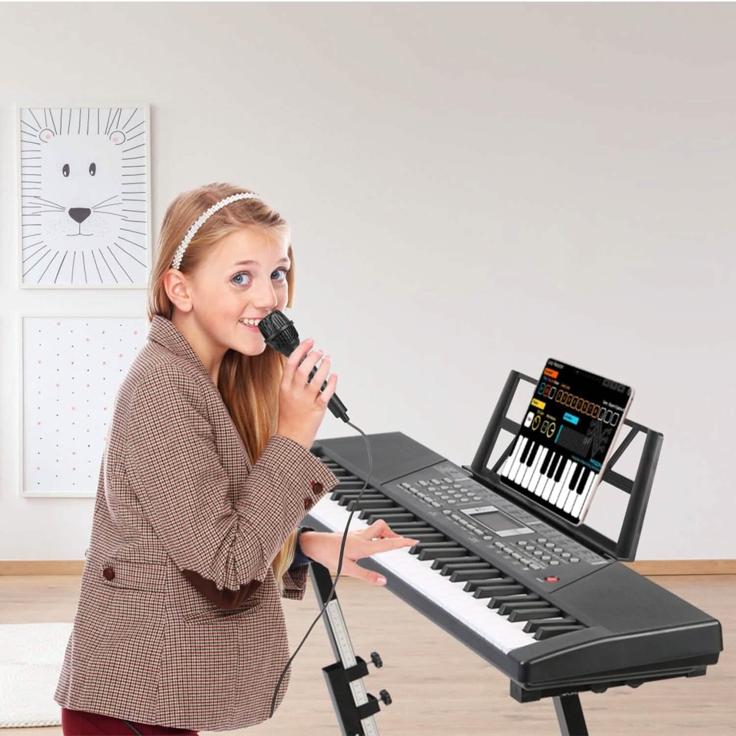 61 Keys Digital Music Keyboard Electronic Piano