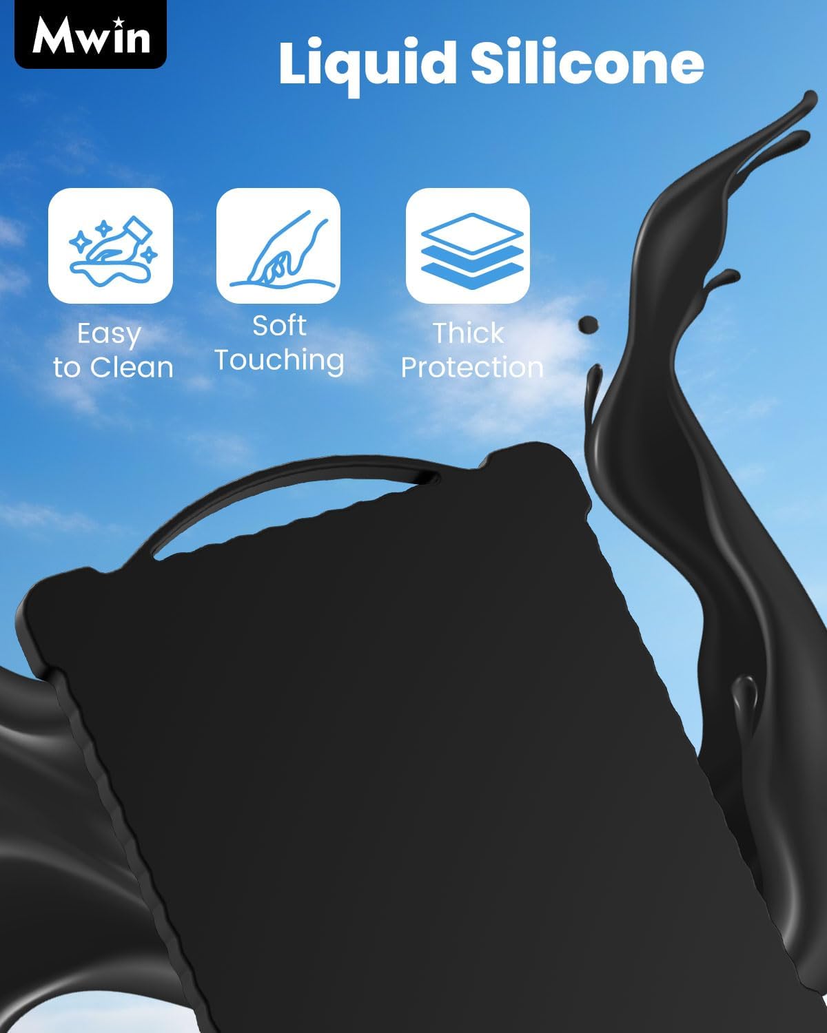 Mwin Starlink Mini Protective Cover - Waterproof & Scratch-Resistant Starlink Mini Accessories Silicone Case, Portable Protector