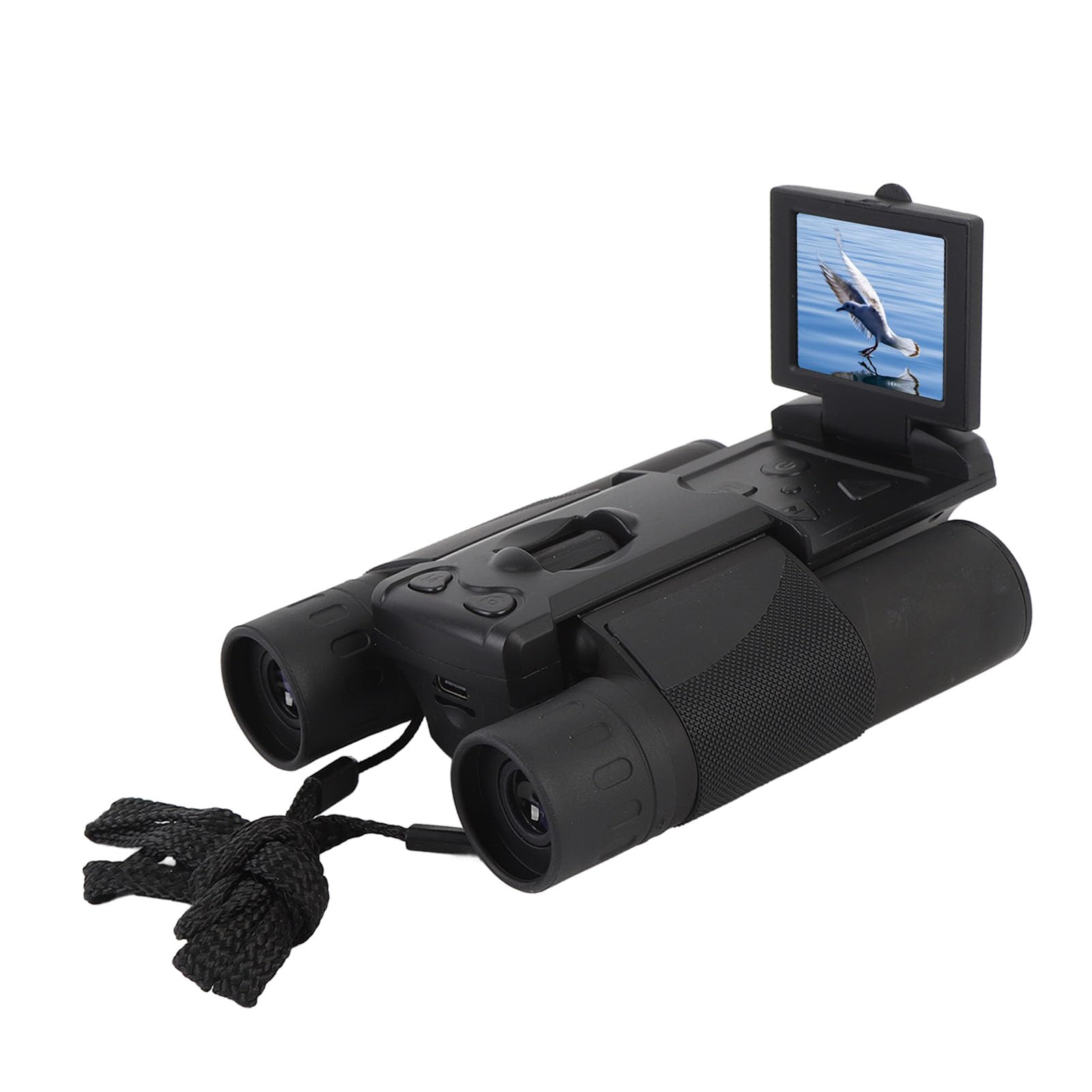 Digital Binoculars with Camera, 8X Digital Zoom, 2 Inch Display 48MP Camera 2.5K Video, Digital Binoculars for Bird Watching Con