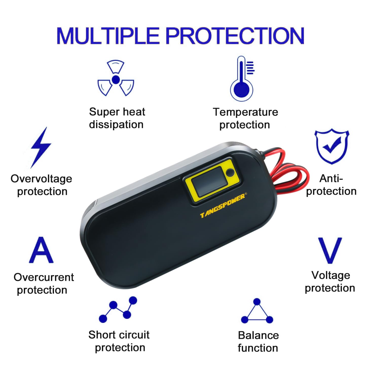 48V Charger 54.6V 2-12A Adjustment Current Smart Charger Used For 13S 48V 17Ah 20Ah 14Ah 23Ah Li-Ion Battery High Power (Circula