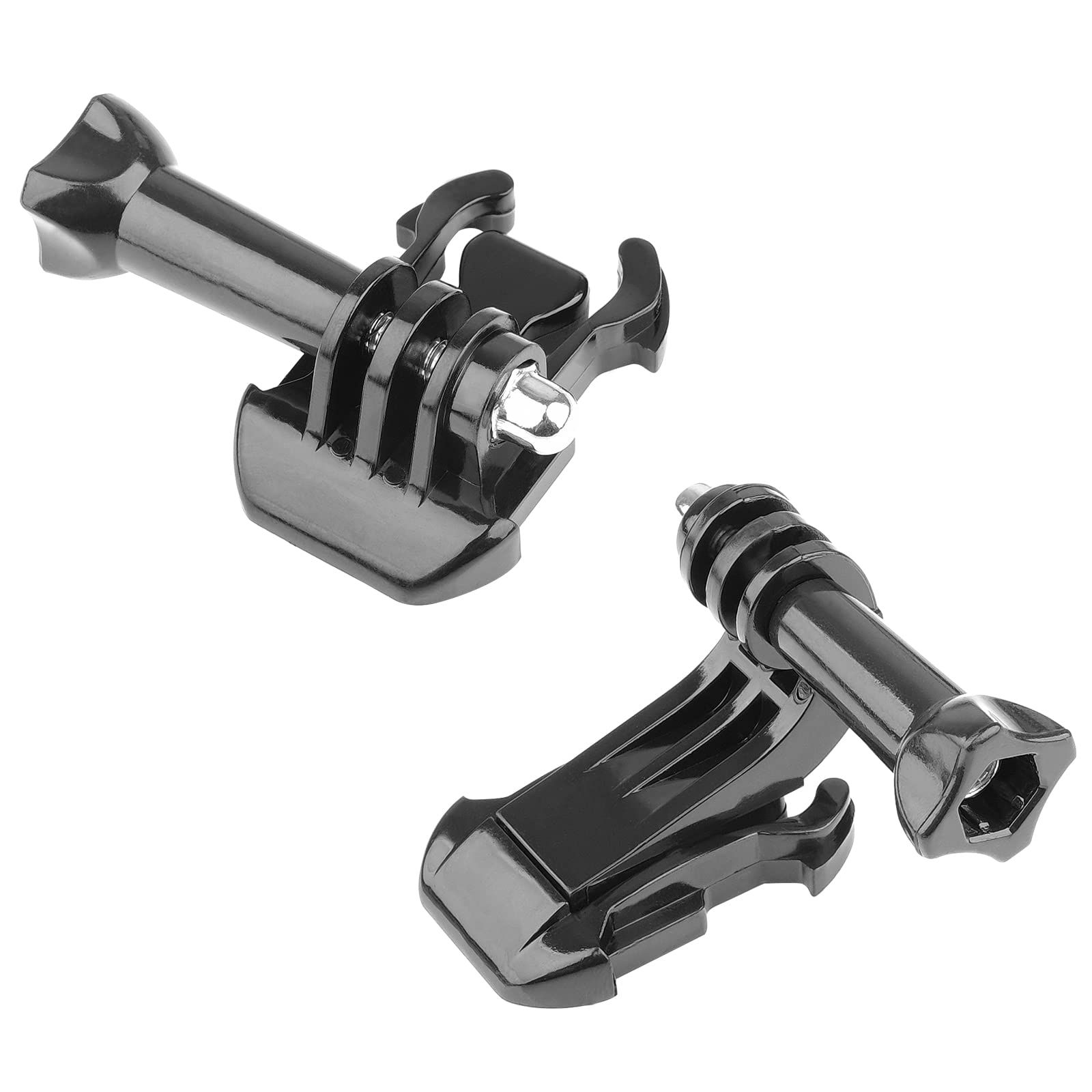 J Hook Buckle Mount For Gopro,Updated Stainless Steel Vertical Surface J Hook+Buckle Clip Quick Release Mount+Long Thumb Screw,