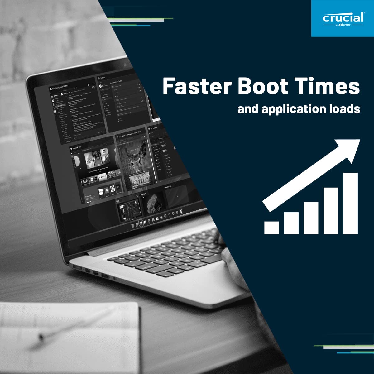 Crucial Ct500Bx500Ssd1 Internal Solid State Drive 2.5 500 Gb Serial Ata Iii 3D Nand