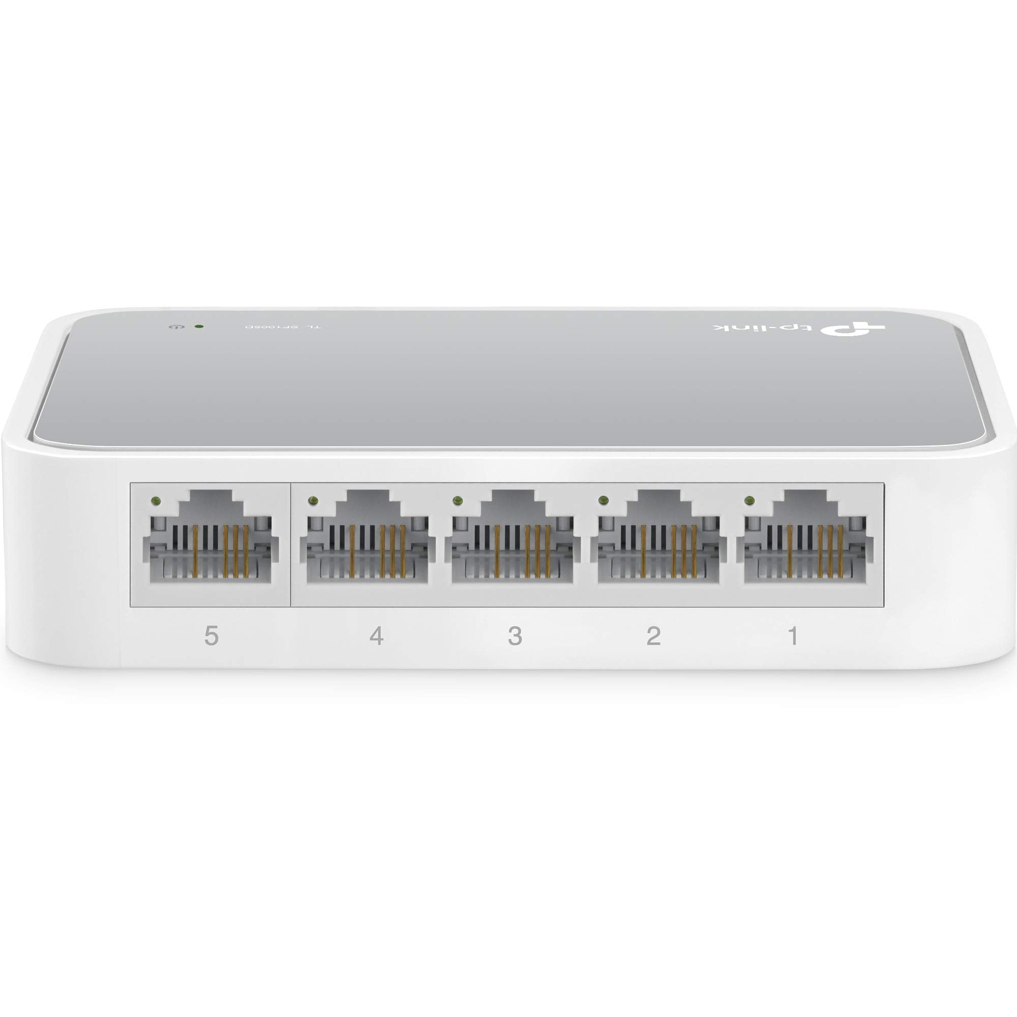 TP-Link 5 Port 10/100 Mbps Fast Ethernet Switch | Desktop Ethernet Splitter | Ethernet Hub | Plug & Play | Fanless Quiet | Deskt