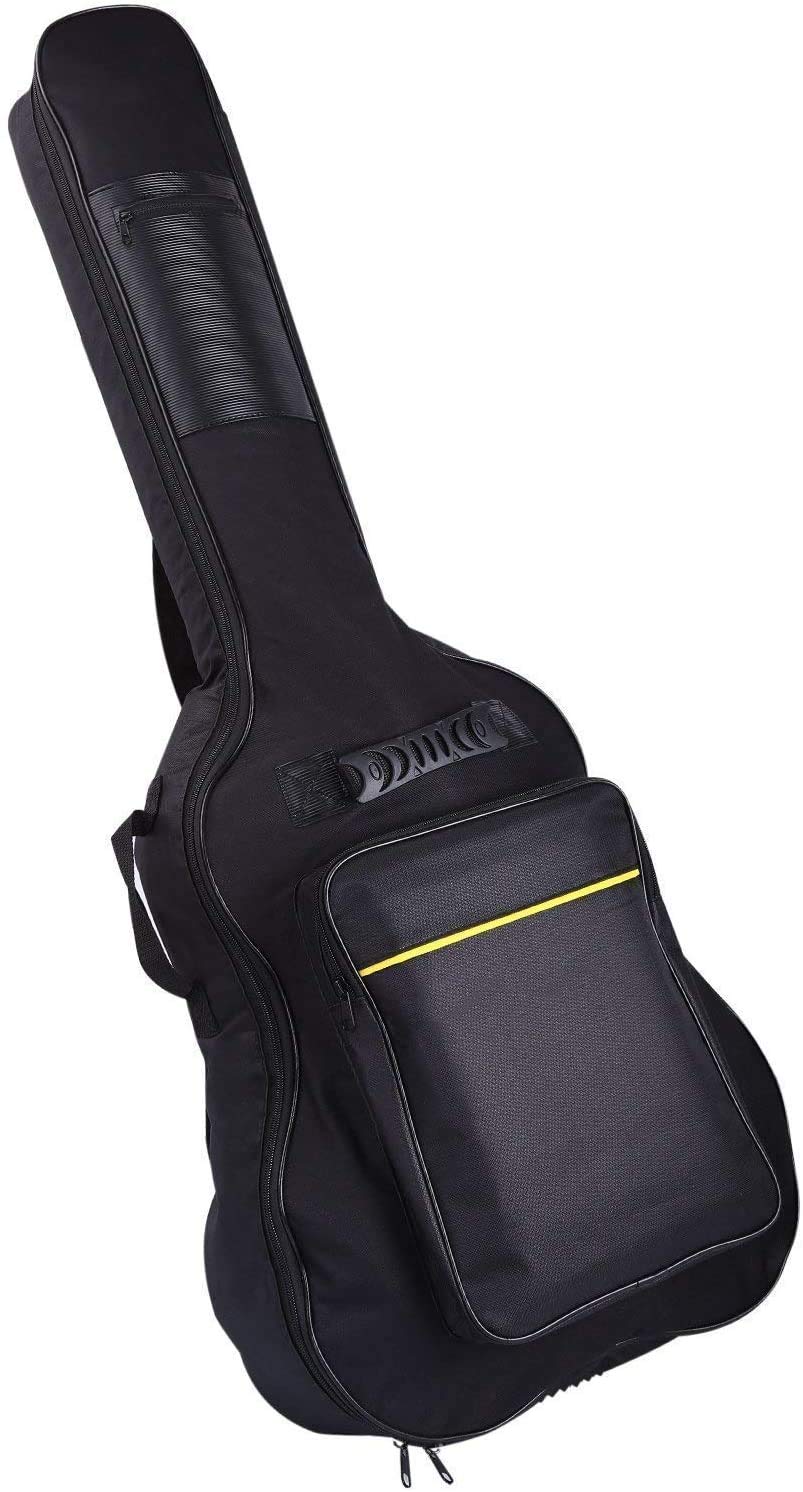 Sure Luxury Sure Luxury 41 Inch Acoustic Guitar Soft Case Gig Bag Backpack   Black